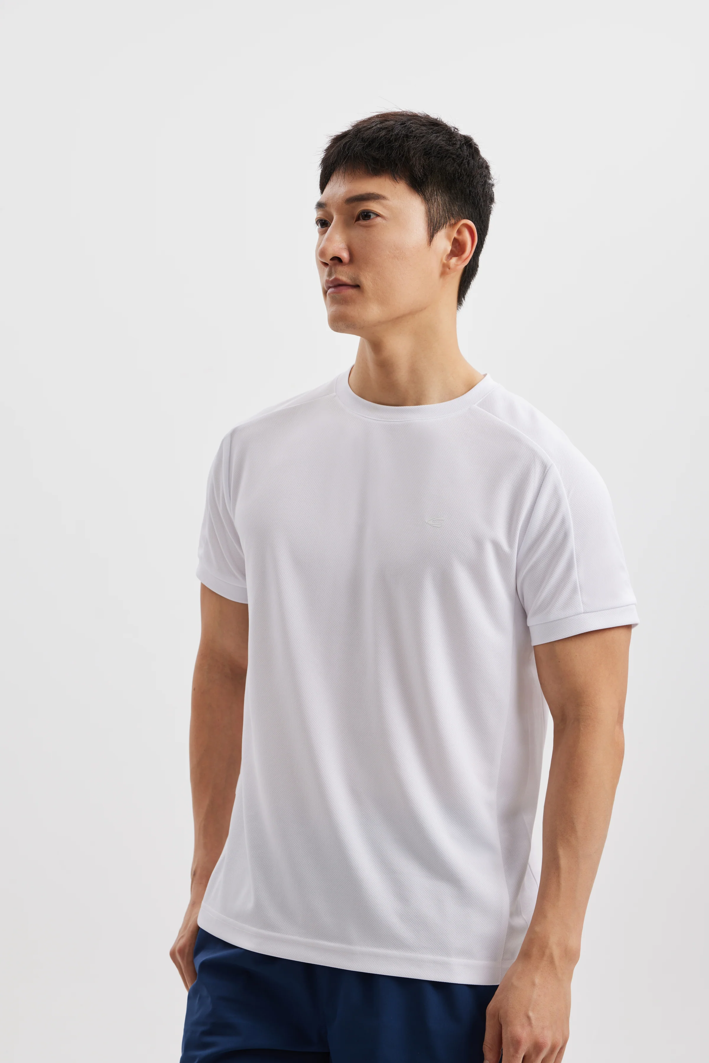 [Online Exclusive] camel active Men T-Shirt - Regular Fit Smooth Cotton Poly 2 Colors Tee 282-AW24C2872A - Image 3