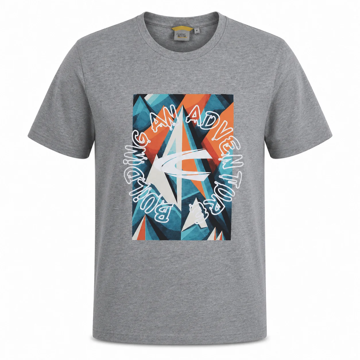 camel active Men T-Shirt - Regular Fit 100% Soft Cotton Multicolours Tee 9-282SS25CRP2870 - Image 8