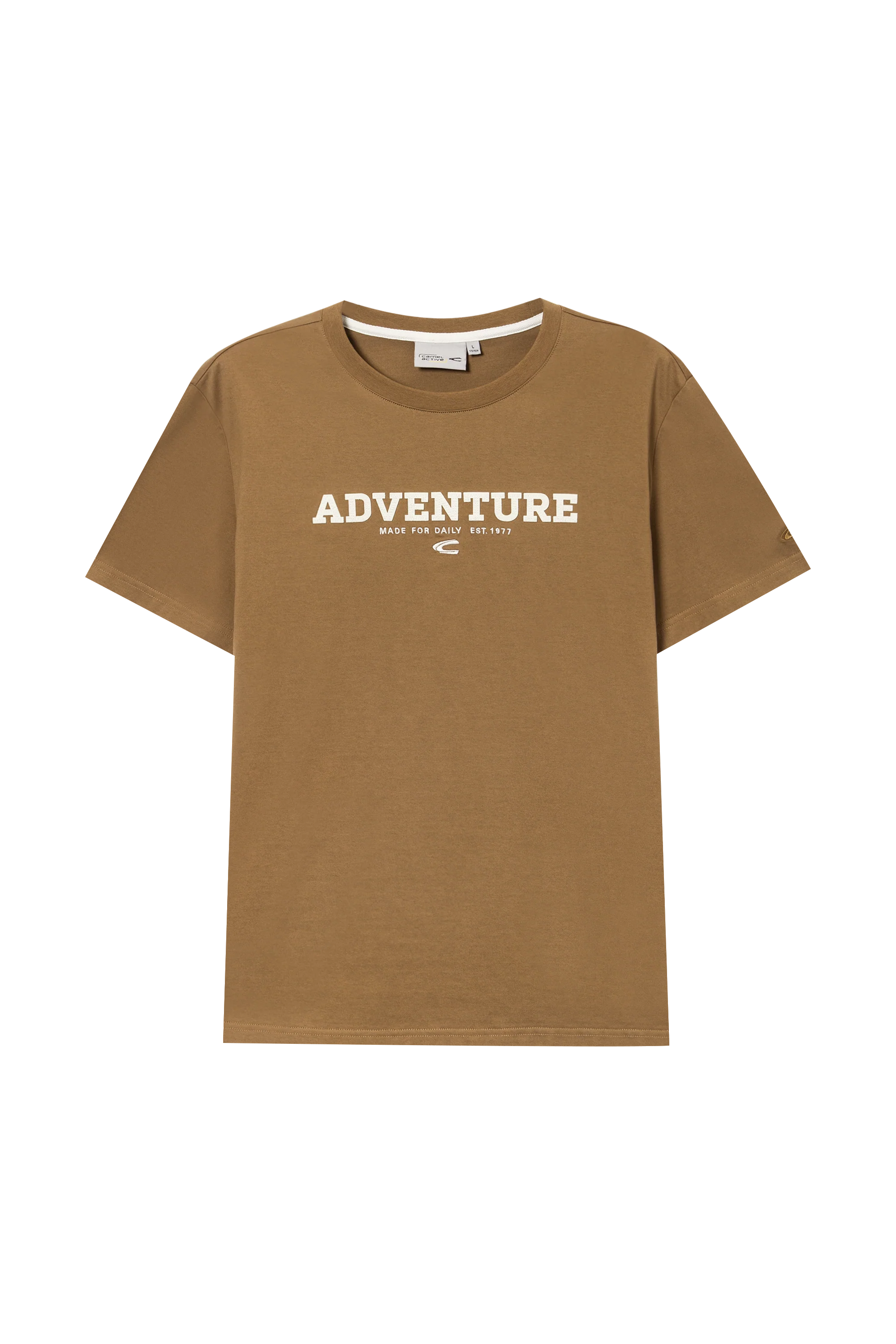 [Online Exclusive] camel active Men T-Shirt - Regular Fit 100% Soft Cotton Tee 282-AW24C2874A - Image 10