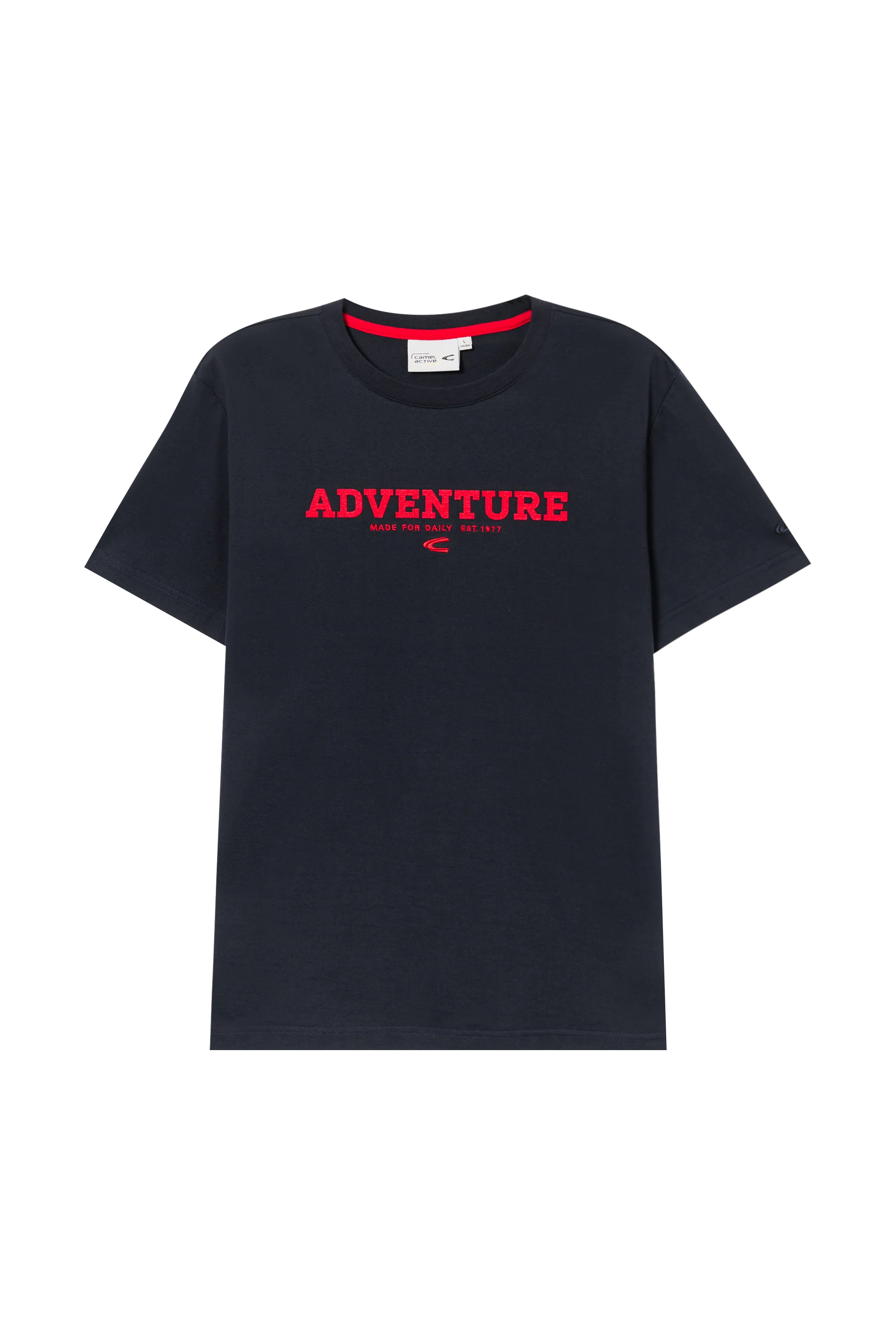 [Online Exclusive] camel active Men T-Shirt - Regular Fit 100% Soft Cotton Tee 282-AW24C2874A - Image 12