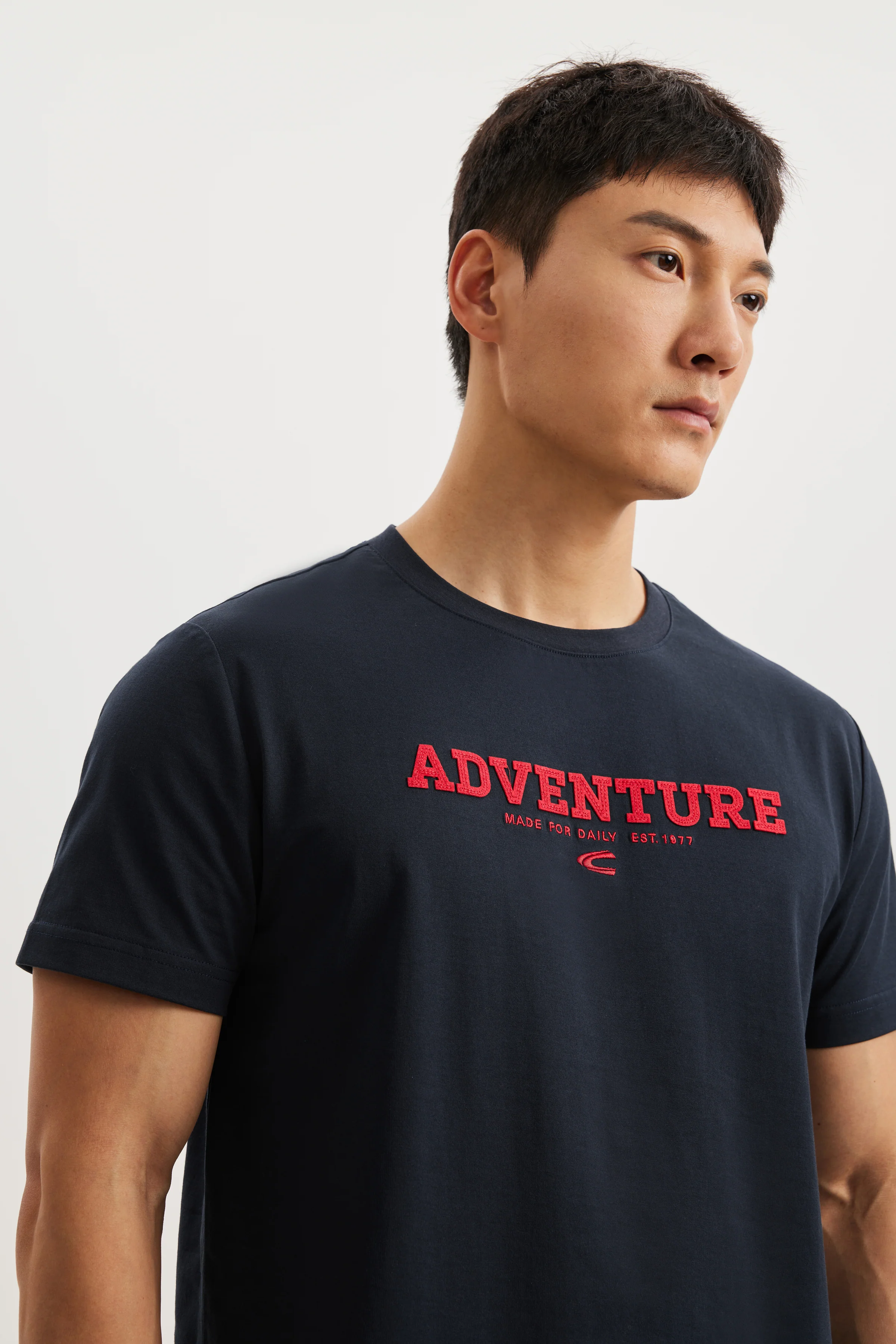 [Online Exclusive] camel active Men T-Shirt - Regular Fit 100% Soft Cotton Tee 282-AW24C2874A - Image 6