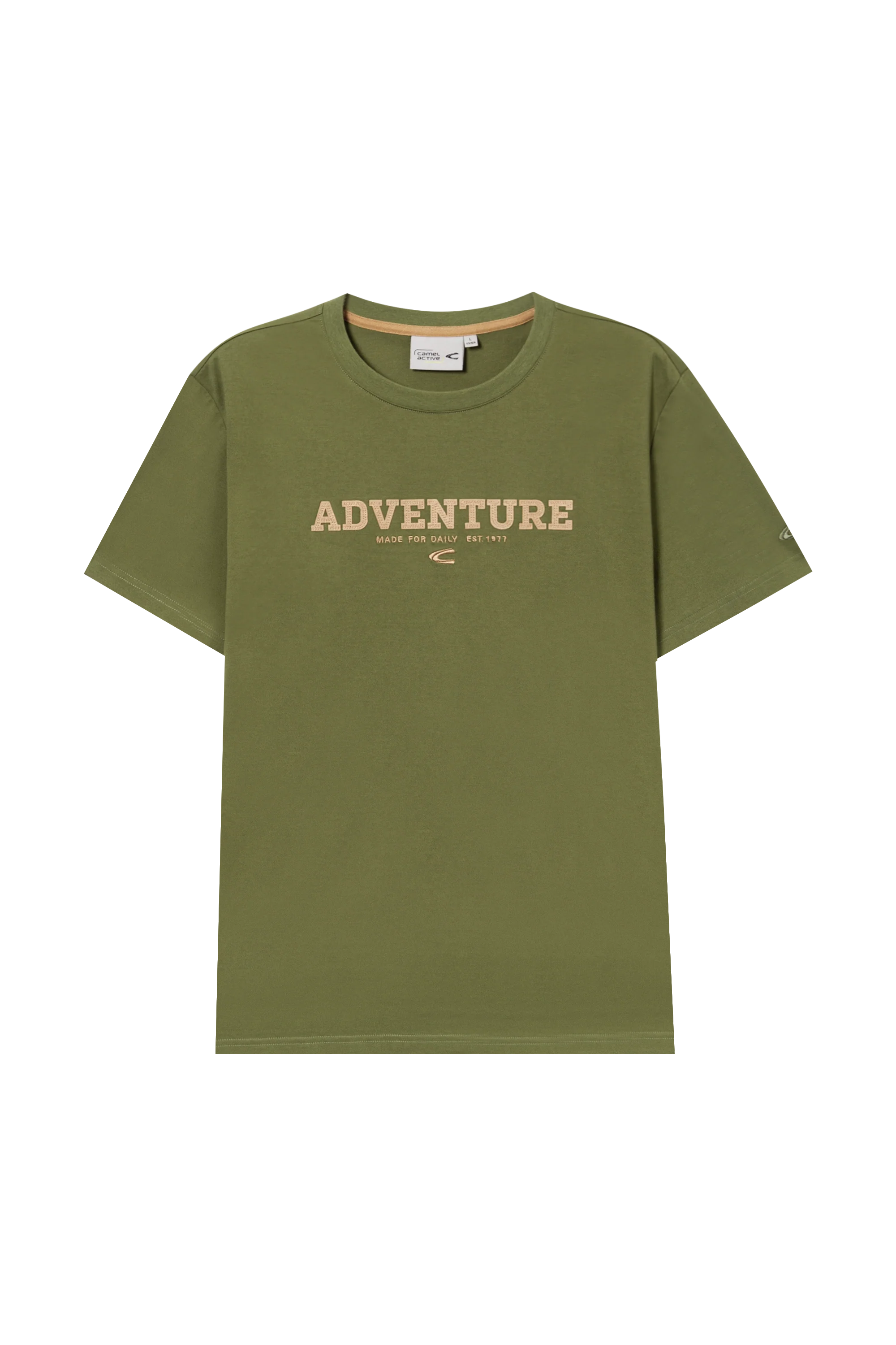 [Online Exclusive] camel active Men T-Shirt - Regular Fit 100% Soft Cotton Tee 282-AW24C2874A - Image 9