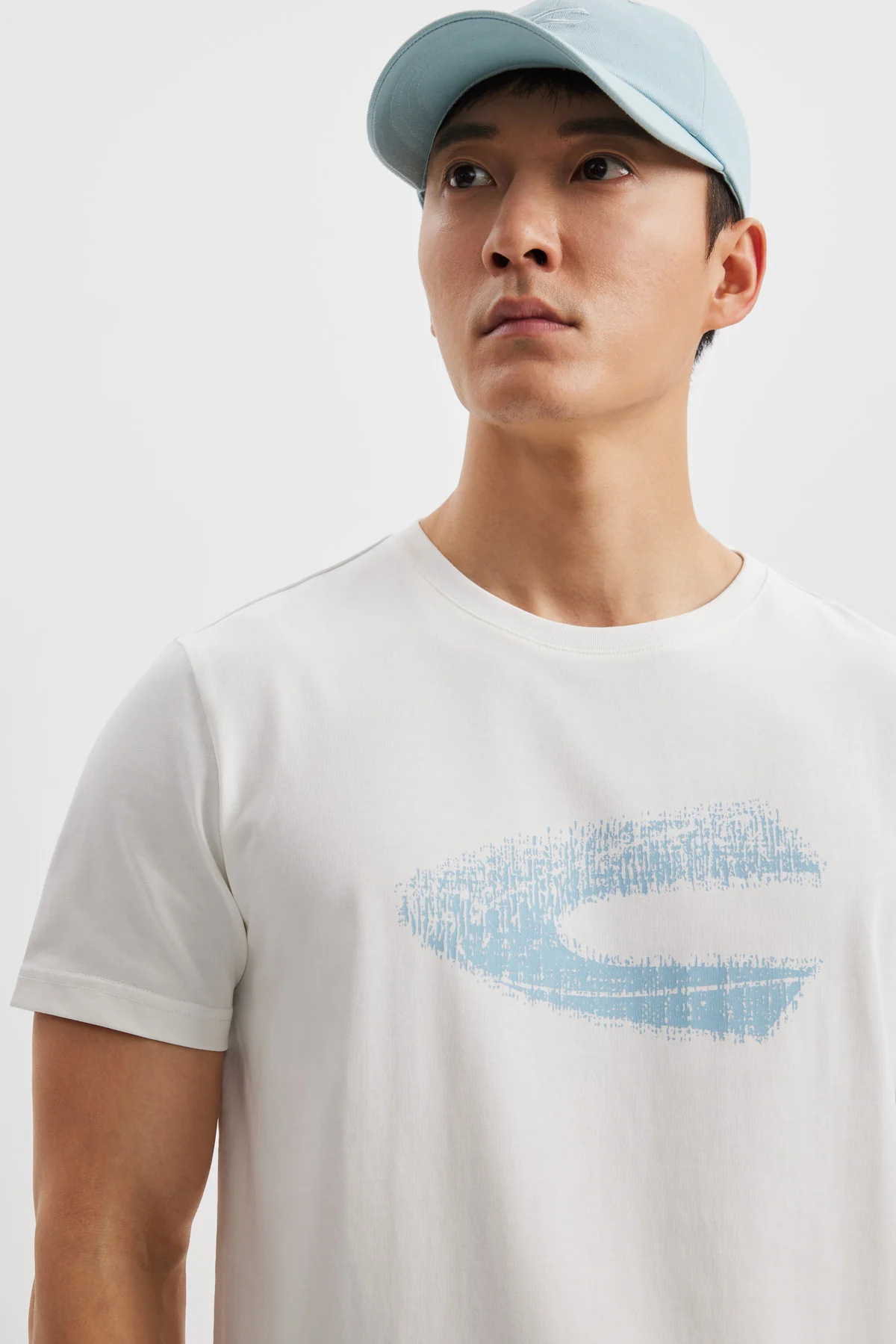 [Online Exclusive] camel active Men T-Shirt - Regular Fit Smooth Cotton Poly 3 Colors Tee 282-AW24C2871A - Image 4