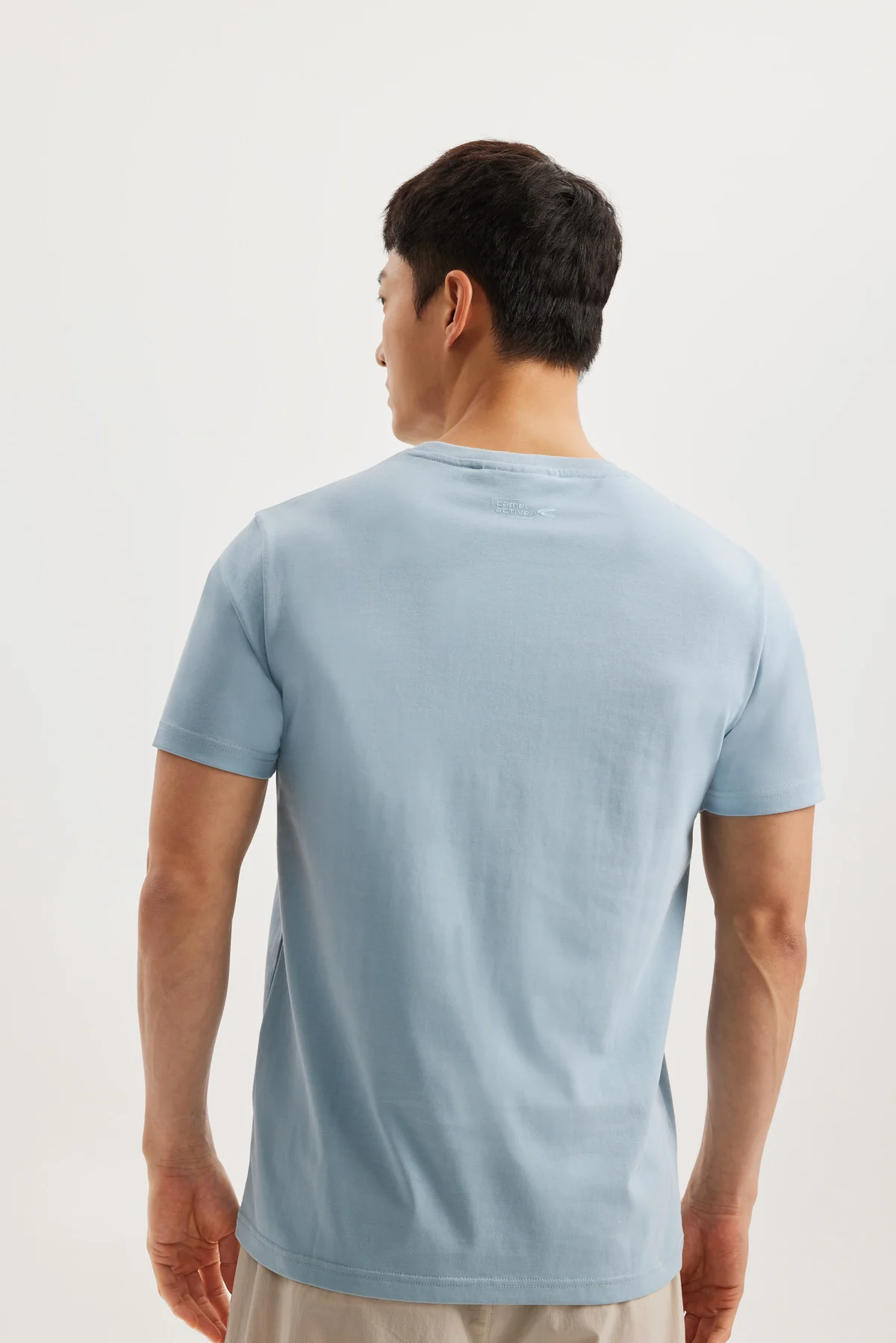 [Online Exclusive] camel active Men T-Shirt - Regular Fit Smooth Cotton Poly 3 Colors Tee 282-AW24C2871A - Image 5