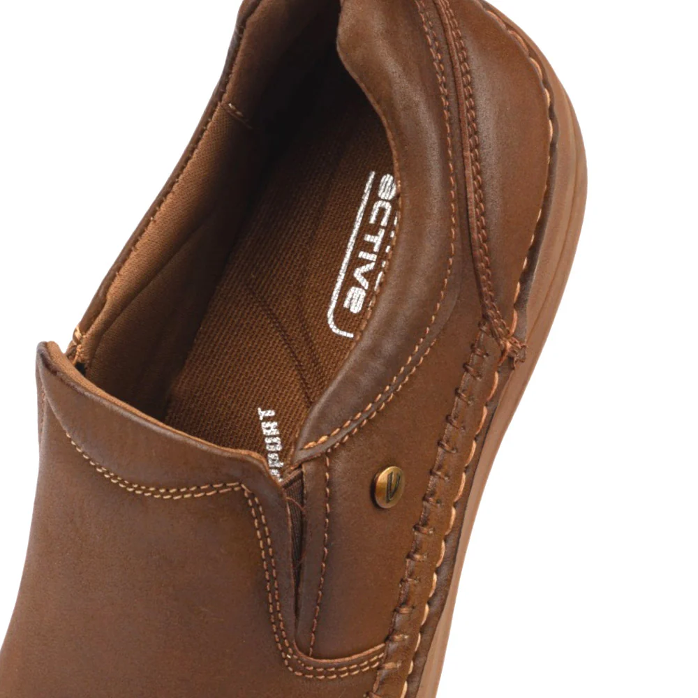 camel active Men Tan CARTER Slip On Shoes 852604-FF1SV-8CW-TAN - Image 6