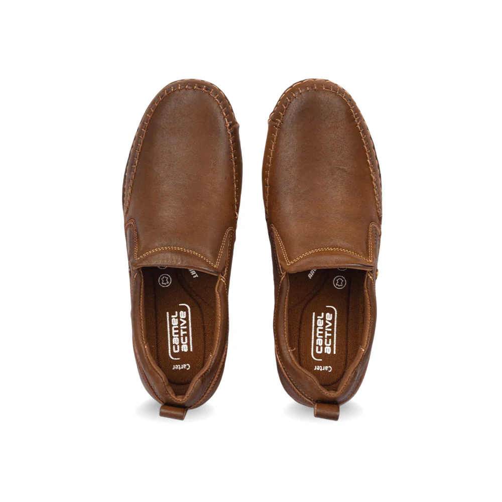 camel active Men Tan CARTER Slip On Shoes 852604-FF1SV-8CW-TAN - Image 8