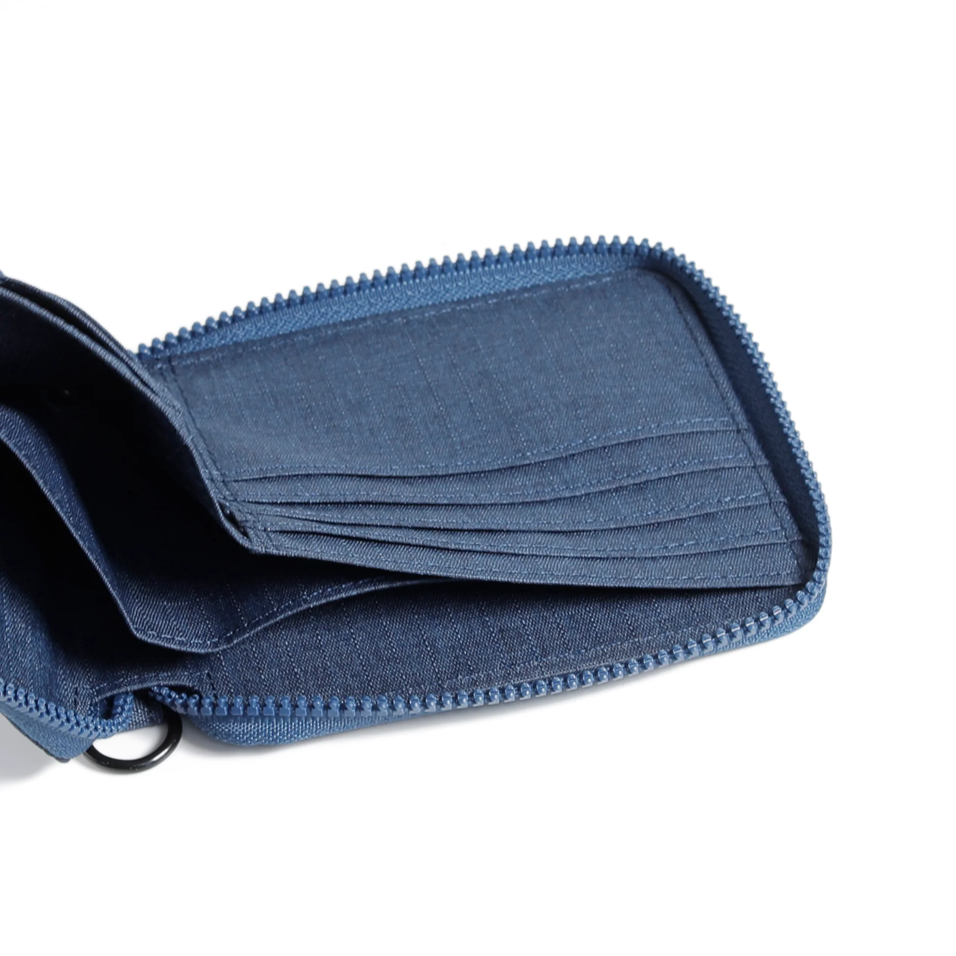 Zip Bi Fold Wallet RPET 8 Card Compartments Navy ZSW4802NL4#NVY - Image 6