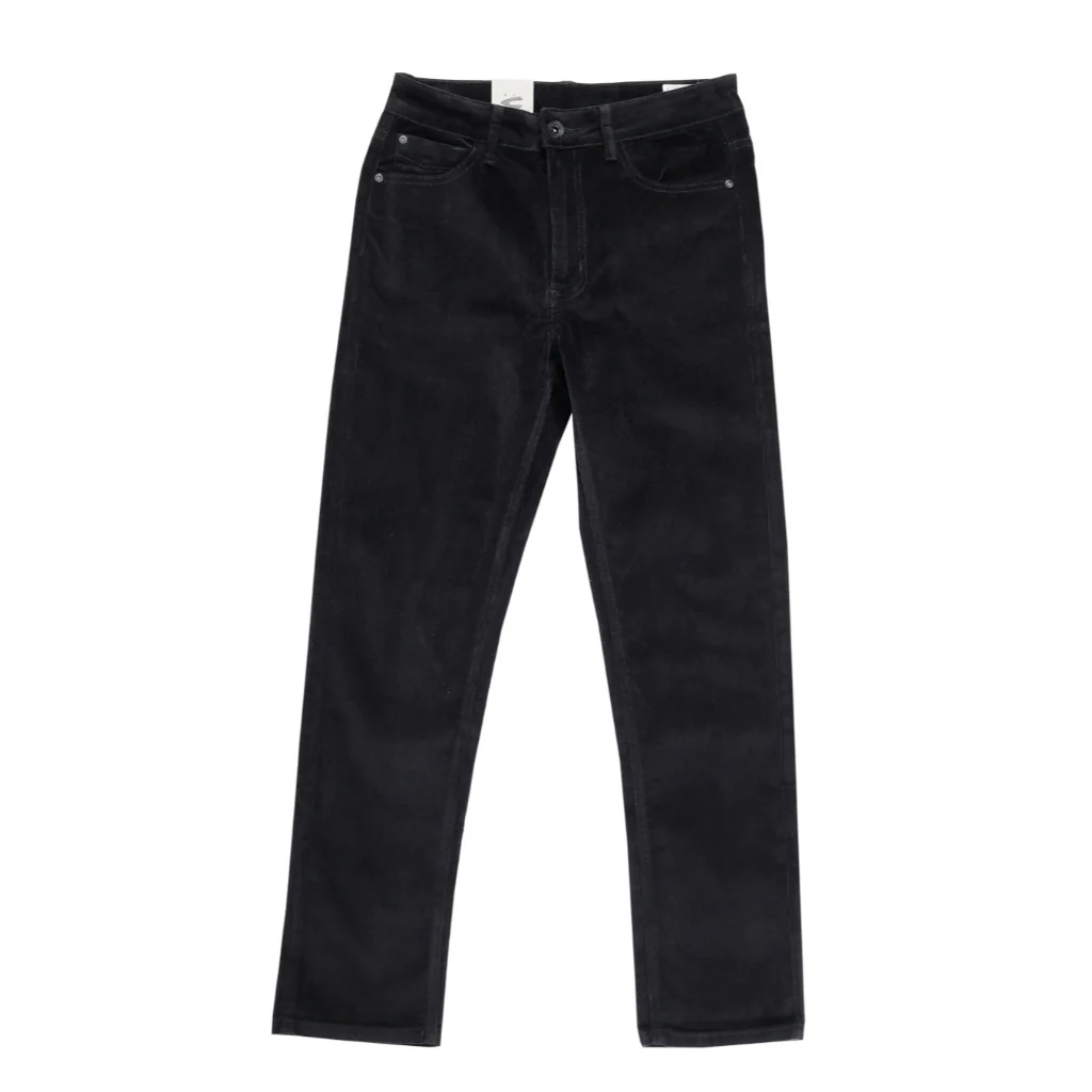 camel active Men's Jeans - 208 Loose Fit  Corduroy Dark Black Jeans 9-208X26CDB551 - Image 6