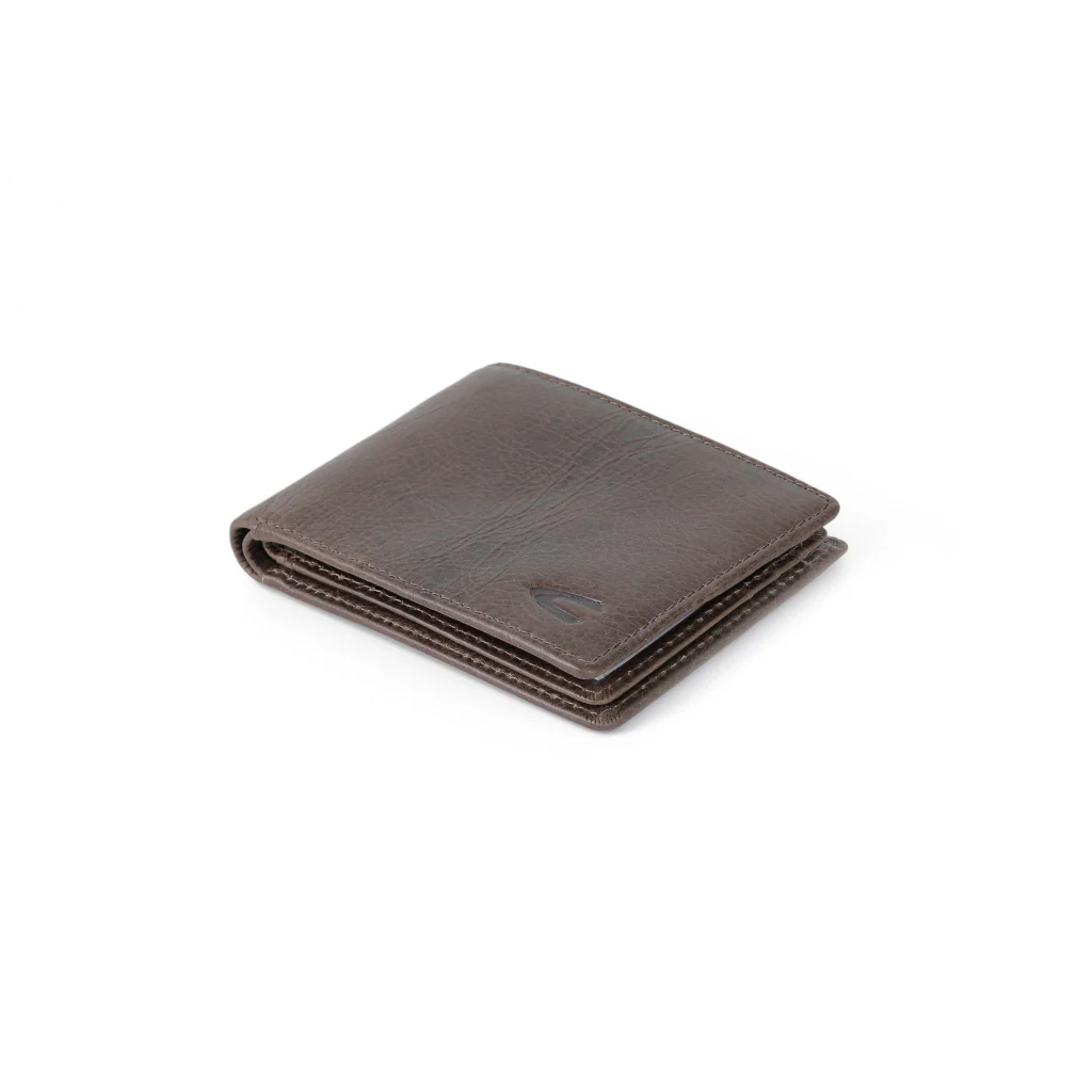 camel active Men's Genuine Cowhide Leather Bi Fold Wallet 11 Card Slots - Dark Brown SBF3618SO3#DBN - Image 7