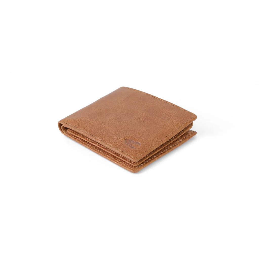 camel active Men's Genuine Cowhide Leather Bi Fold Wallet 11 Card Slots Milled Finished - Brown UBF3606MG3#BRN - Image 7