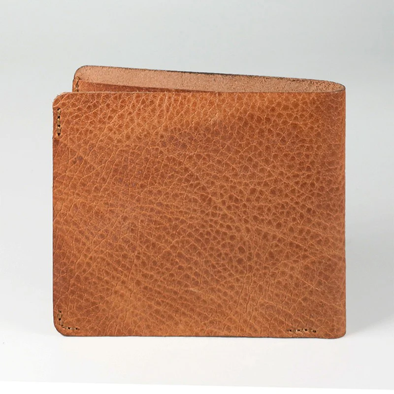camel active Men's Genuine Cowhide Leather Bi Fold Wallet 6 Card Slots Pull Up Finished - Brown SW0601AN0#BRN - Image 2