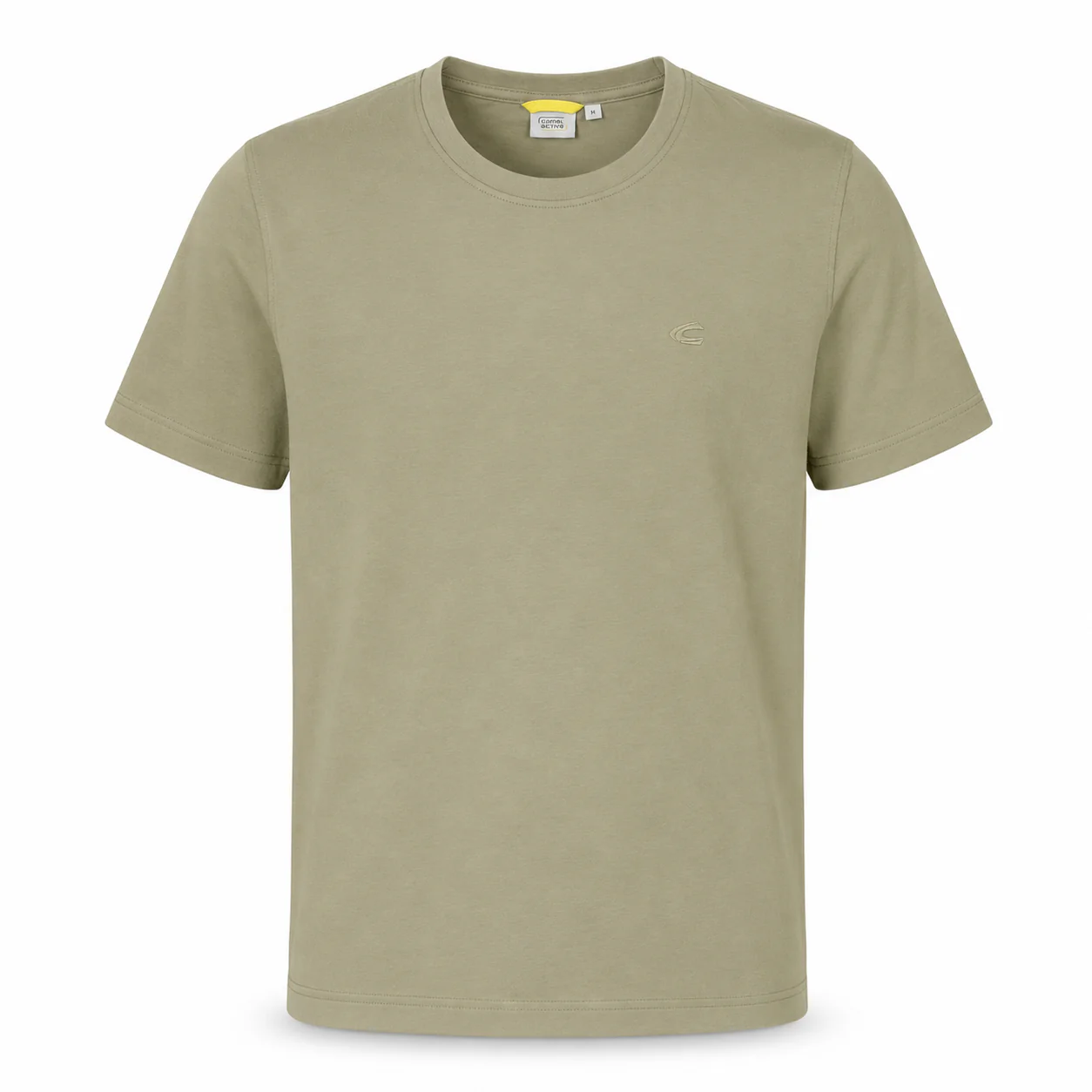 camel active Men Round Neck T-Shirt - Regular Fit 100% Soft Cotton Multicolours Tee 9-282Y21CR2703 - Image 16