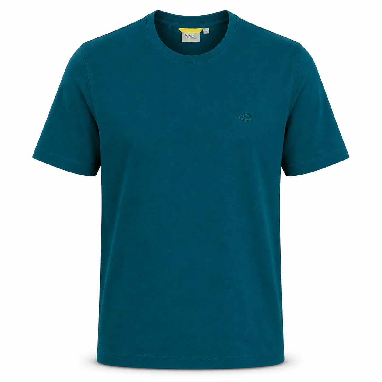camel active Men Round Neck T-Shirt - Regular Fit 100% Soft Cotton Multicolours Tee 9-282Y21CR2703 - Image 20