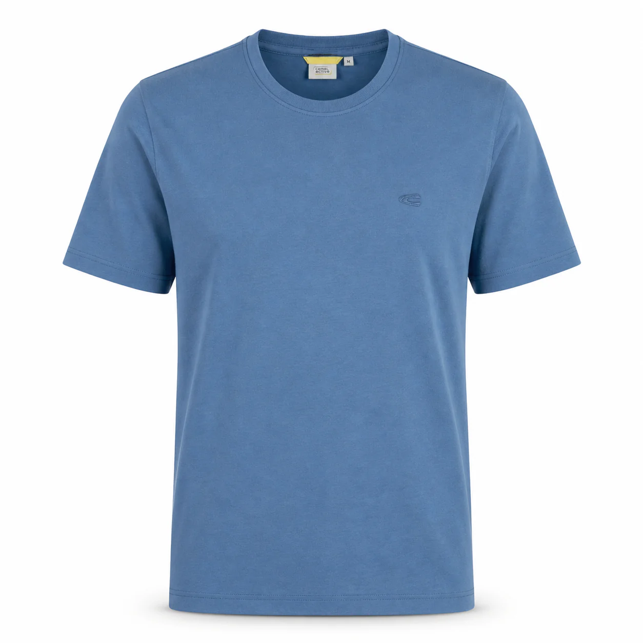 camel active Men Round Neck T-Shirt - Regular Fit 100% Soft Cotton Multicolours Tee 9-282Y21CR2703 - Image 21