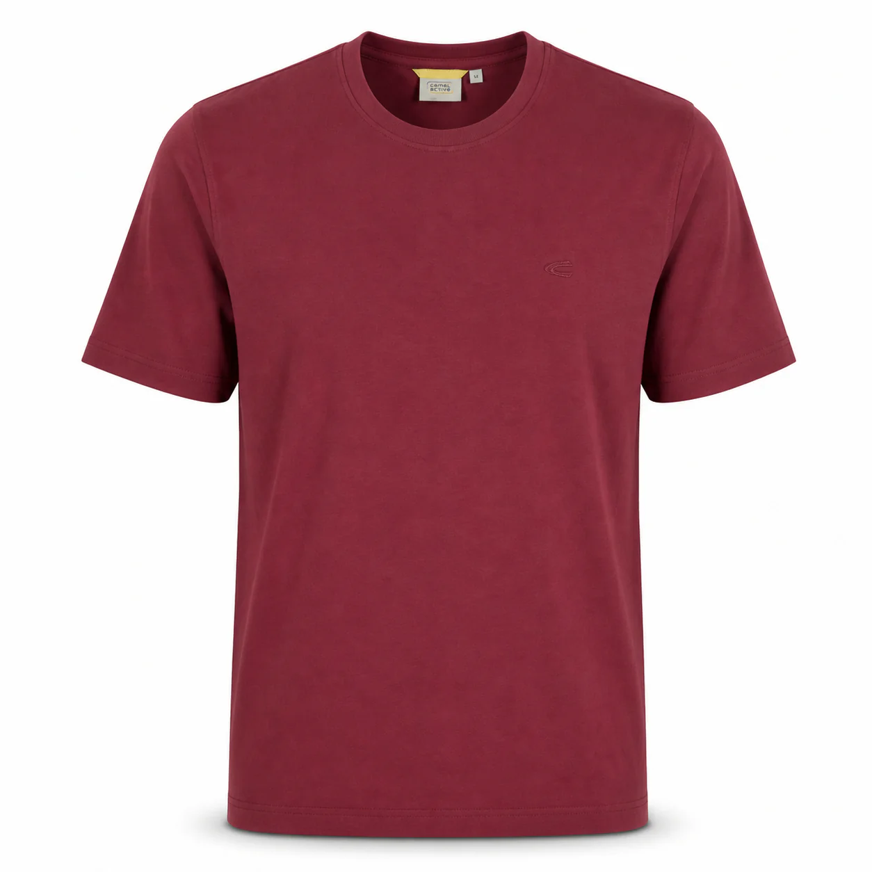 camel active Men Round Neck T-Shirt - Regular Fit 100% Soft Cotton Multicolours Tee 9-282Y21CR2703 - Image 22