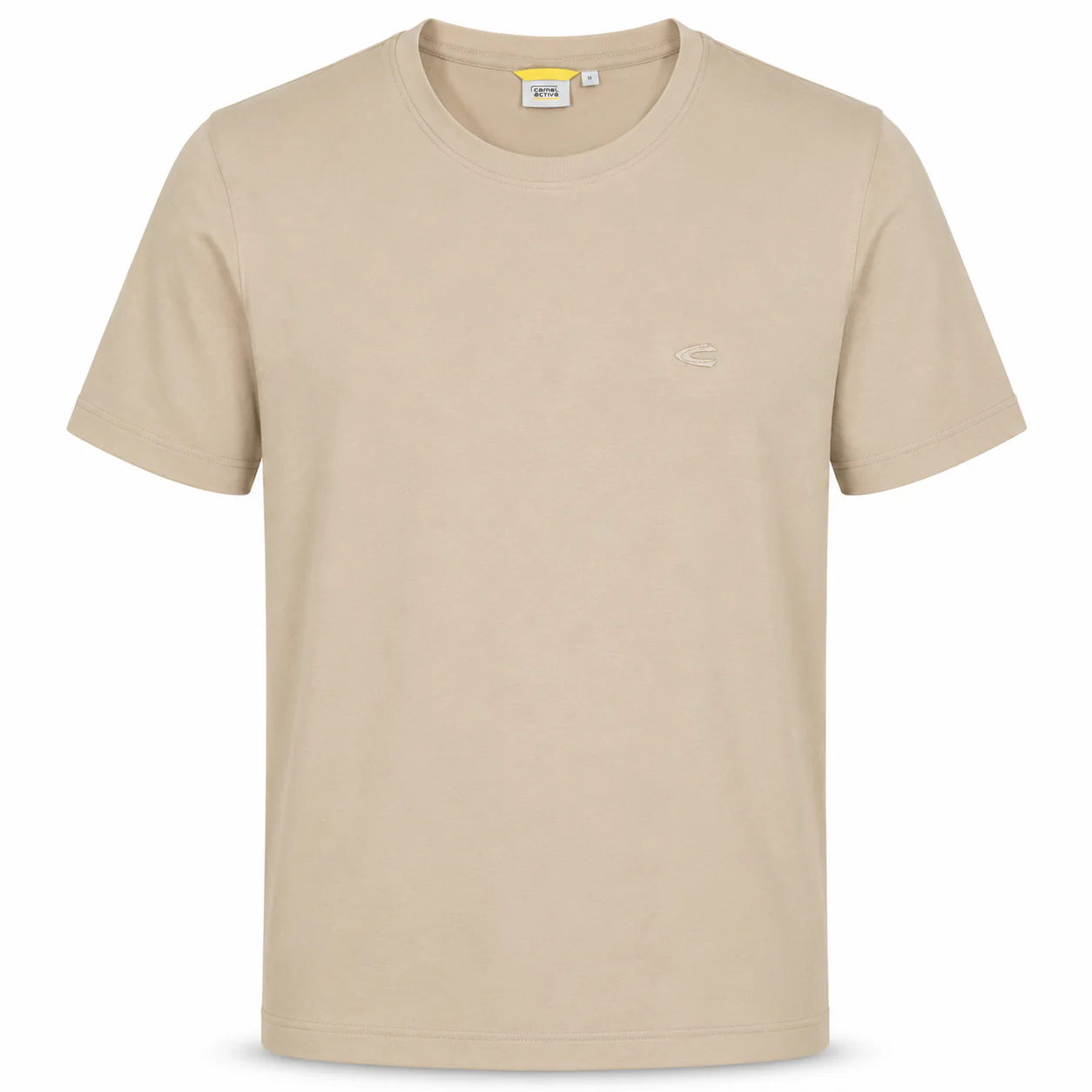 camel active Men Round Neck T-Shirt - Regular Fit 100% Soft Cotton Multicolours Tee 9-282Y21CR2703 - Image 7