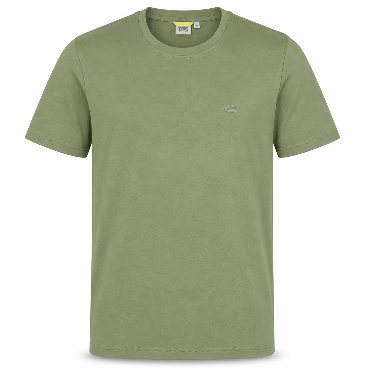 camel active Men Round Neck T-Shirt - Regular Fit 100% Soft Cotton Multicolours Tee 9-282Y21CR2703 - Image 8