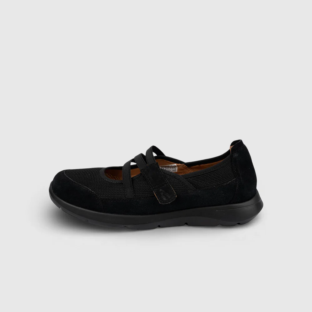 camel active Women Claire Sporty Slip-On Shoes -762558-DZ02SV-1-BLACK