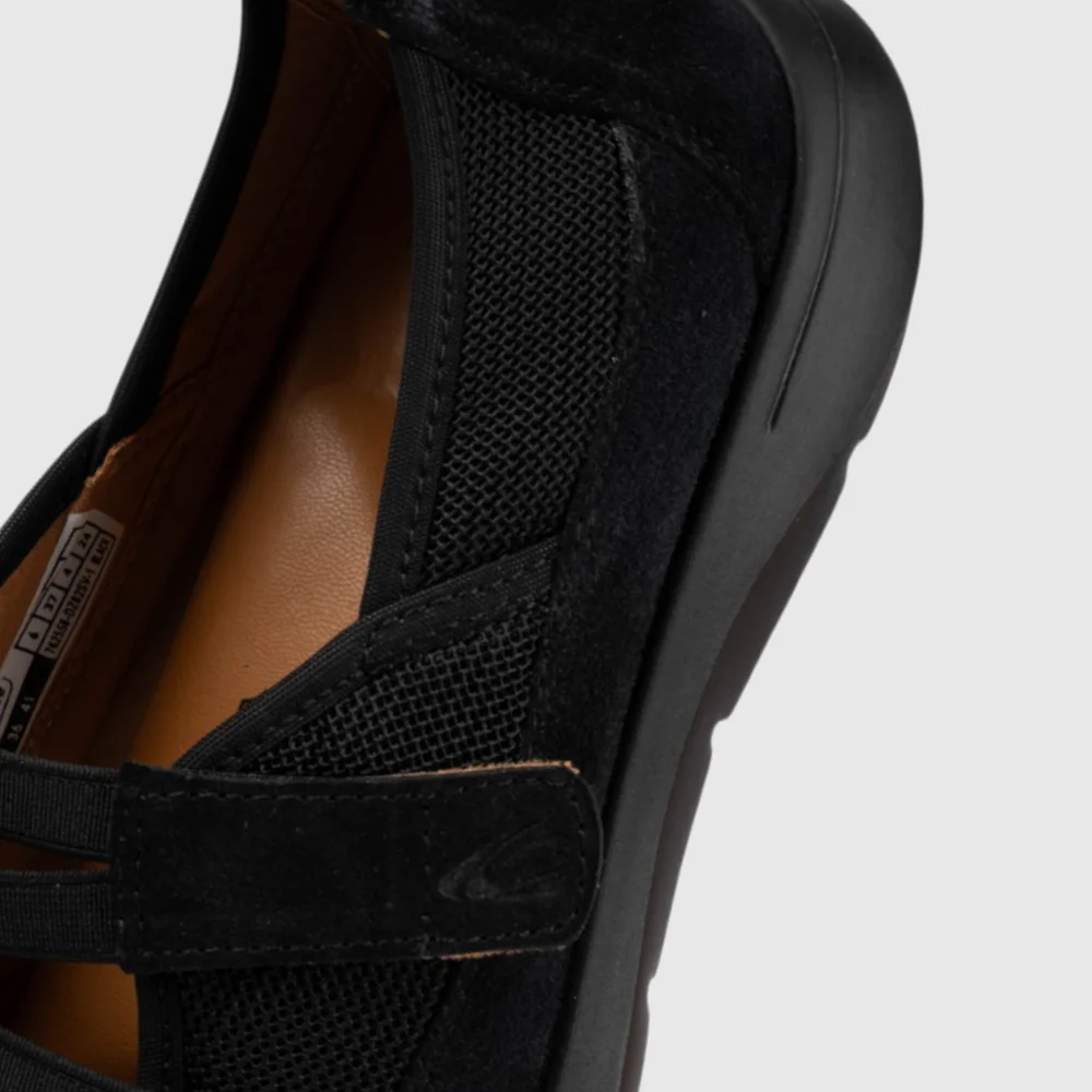 camel active Women Claire Sporty Slip-On Shoes -762558-DZ02SV-1-BLACK - Image 5