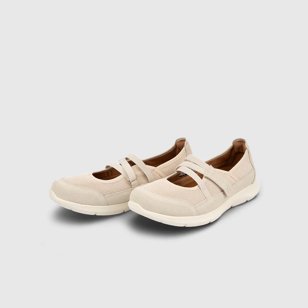 camel active Women Claire Sporty Slip-On Shoes -762558-DZ02SV-52-BEIGE - Image 3