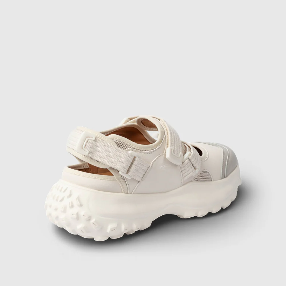 camel active Women Jennifer Double-Strap Sneakers -762504-DZ02SV-0-WHITE - Image 4
