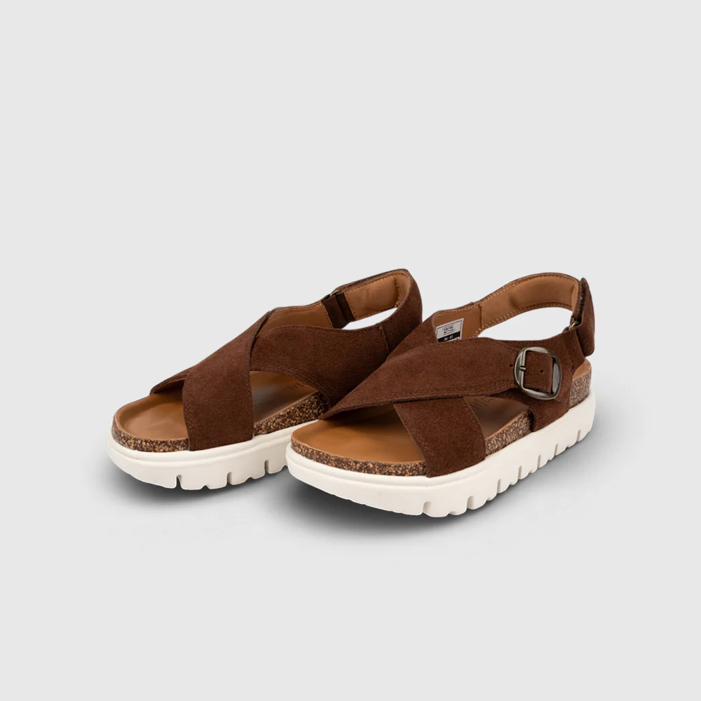 camel active Women Kayla Sling-Back Comfort Sandals -782504-DZ02SV-3-BROWN - Image 3