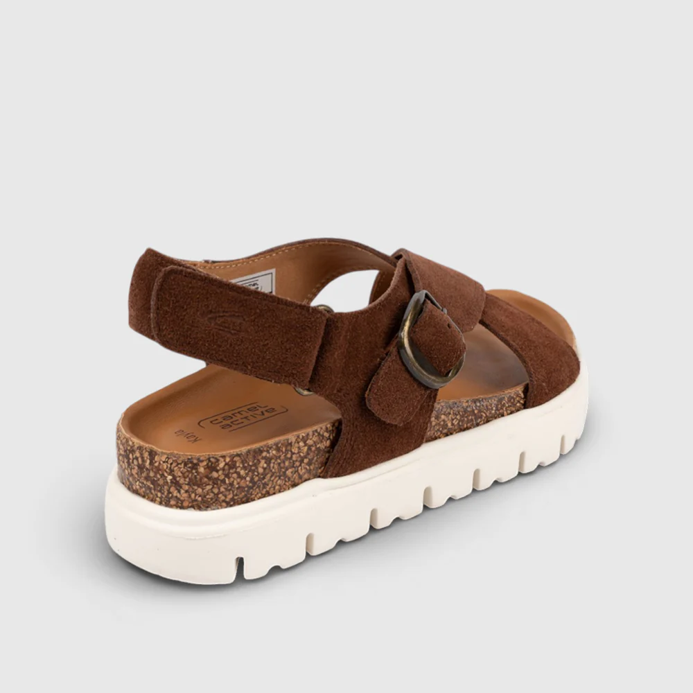 camel active Women Kayla Sling-Back Comfort Sandals -782504-DZ02SV-3-BROWN - Image 4