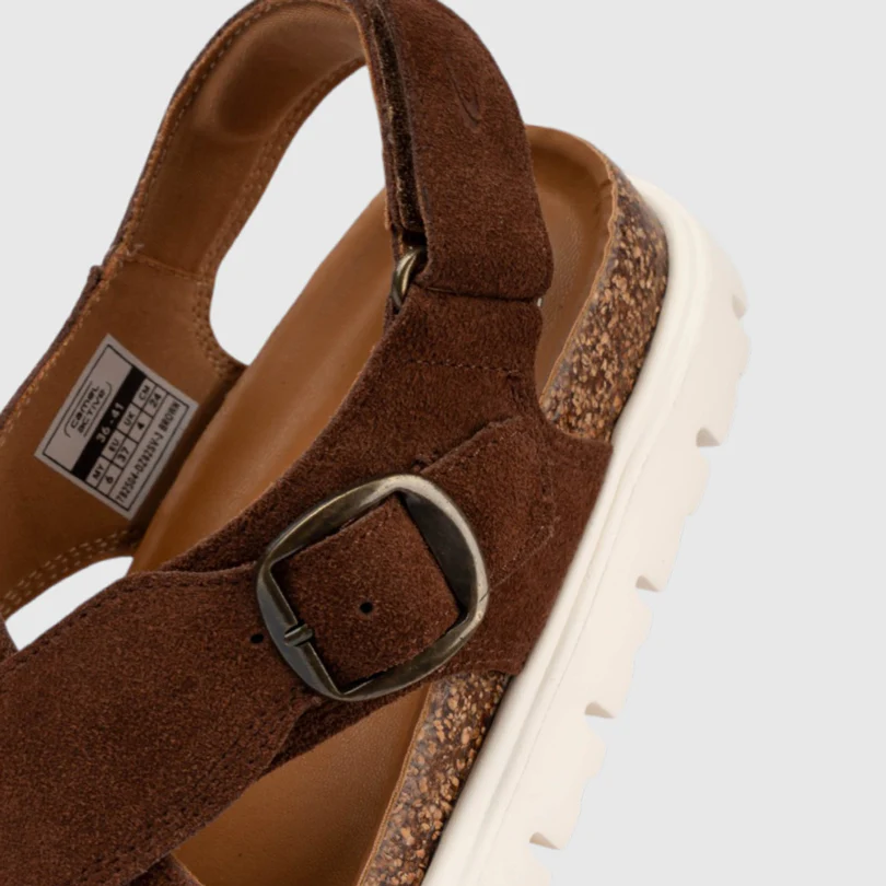 camel active Women Kayla Sling-Back Comfort Sandals -782504-DZ02SV-3-BROWN - Image 5