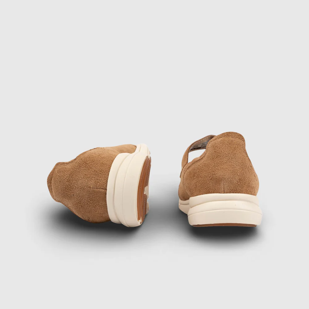 camel active Women Mabel Comfort Leather Sneakerina Shoe -762506-DZ03SV-31-L.BROWN - Image 7