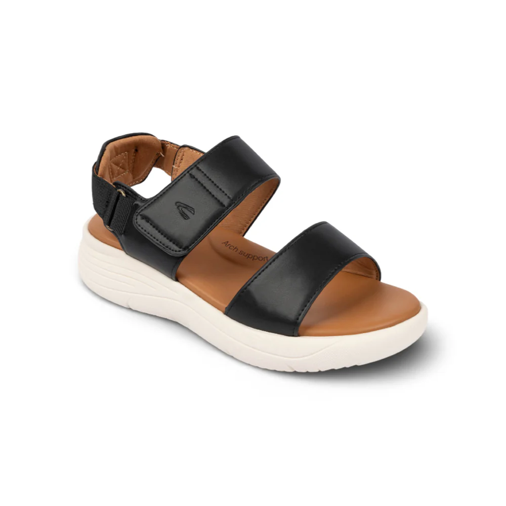 camel active Women Nadine Adjustable-Strap Sandals -782506-DZ03SV-1-BLACK - Image 4