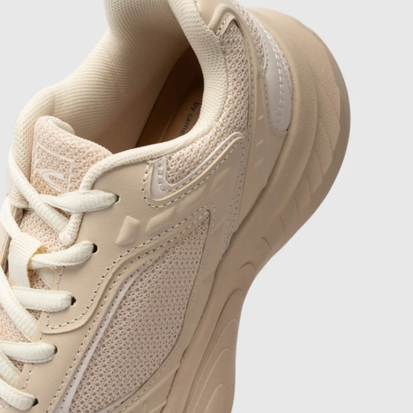 C by camel active Women Winnie Comfort Sneakers Shoes -762553-YS01SV-52-BEIGE - Image 5