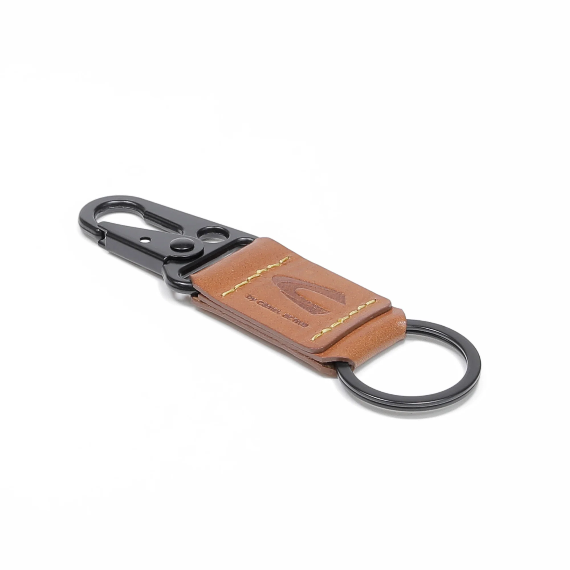 Genuine Leather Key Chain Brown - Image 4