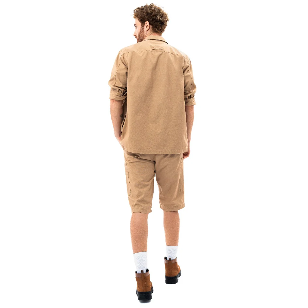 camel active Men 100% Cotton Field Jacket - Regular Fit Lightweight Cotton Canvas Brown Jacket 600-AW23H0256 - Image 7