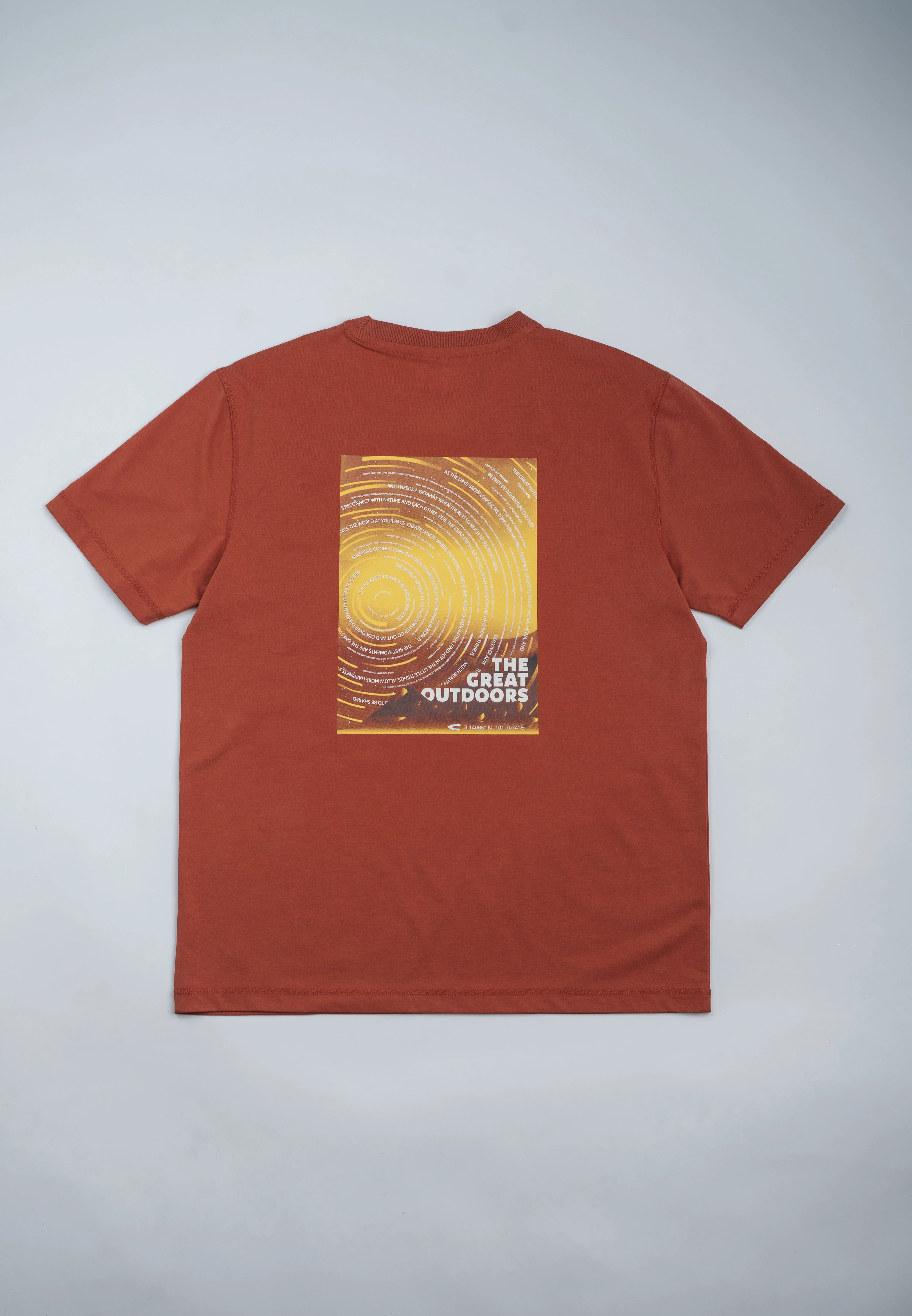 C by camel active Unisex Loose Fit Graphic T-Shirt - Auburn 282-X26C2942 - Image 10