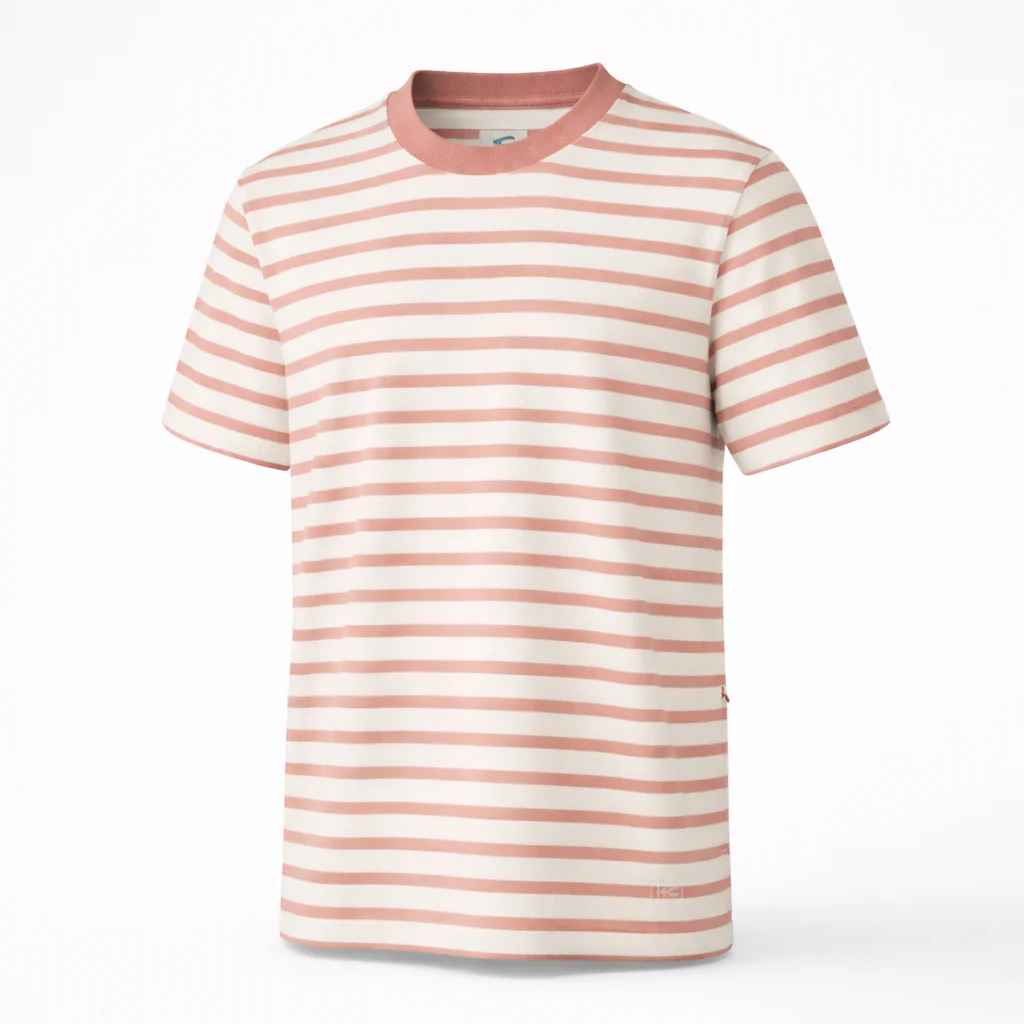 C by camel active Unisex Loose Fit Graphic T-Shirt - Dusty Pink 282-X26C2937 - Image 2