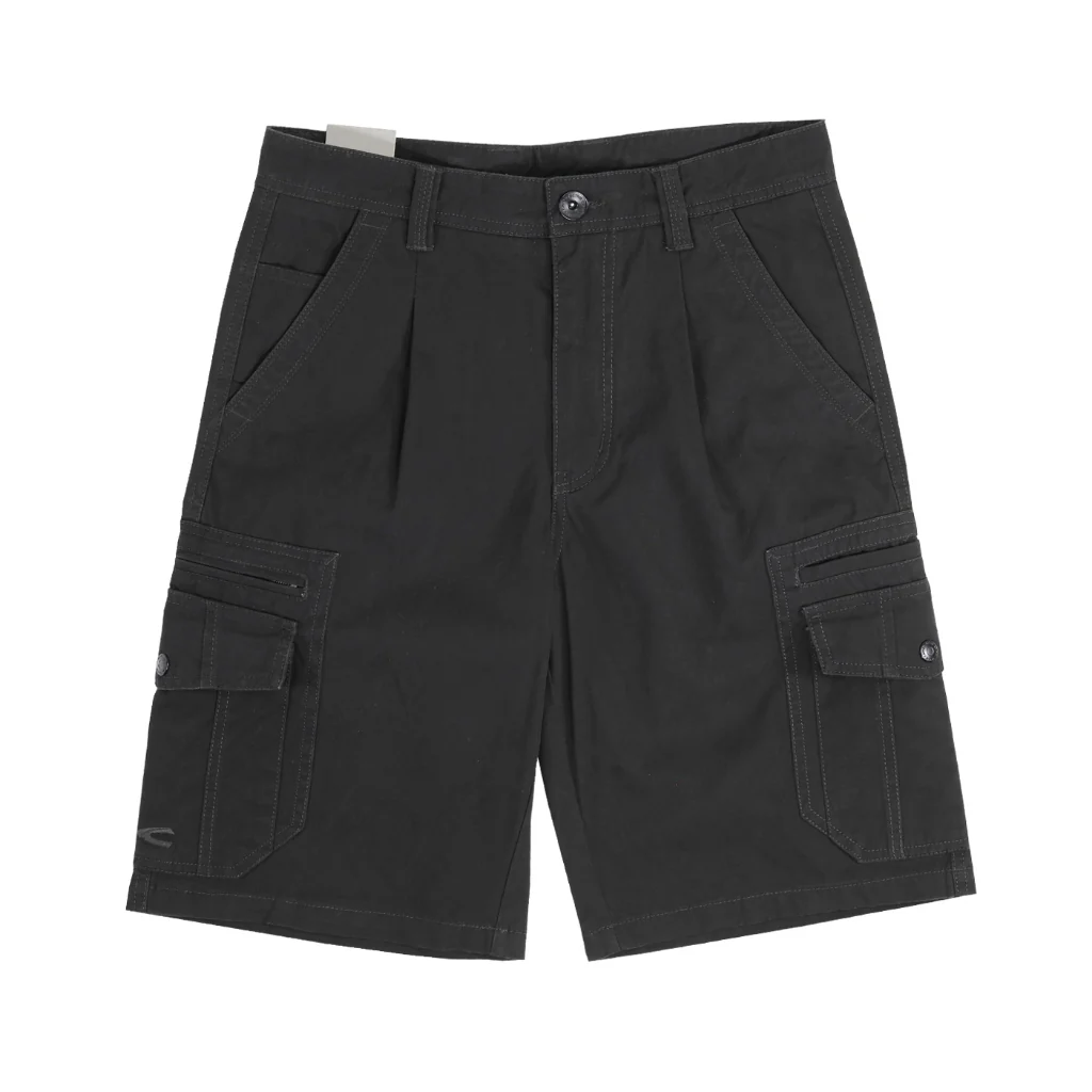 camel active Men Cargo Shorts - Regular Fit Cotton Canvas Multicolours Short Pants 9-303Z25CT0928 - Image 8