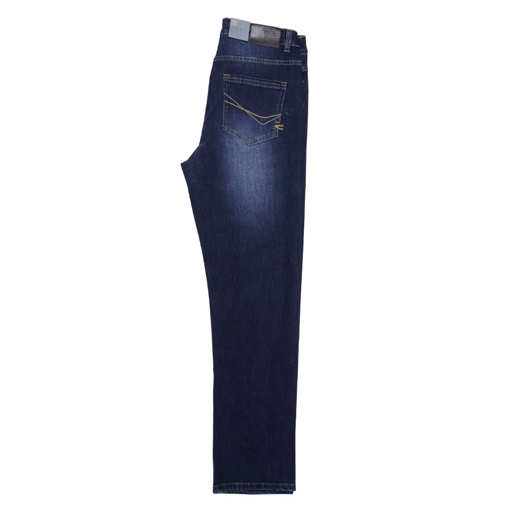 camel active Men Jeans 208 - Loose Fit Stretch Denim Blue Sapphire Washed Jeans 9-208Z25JNB540 - Image 3