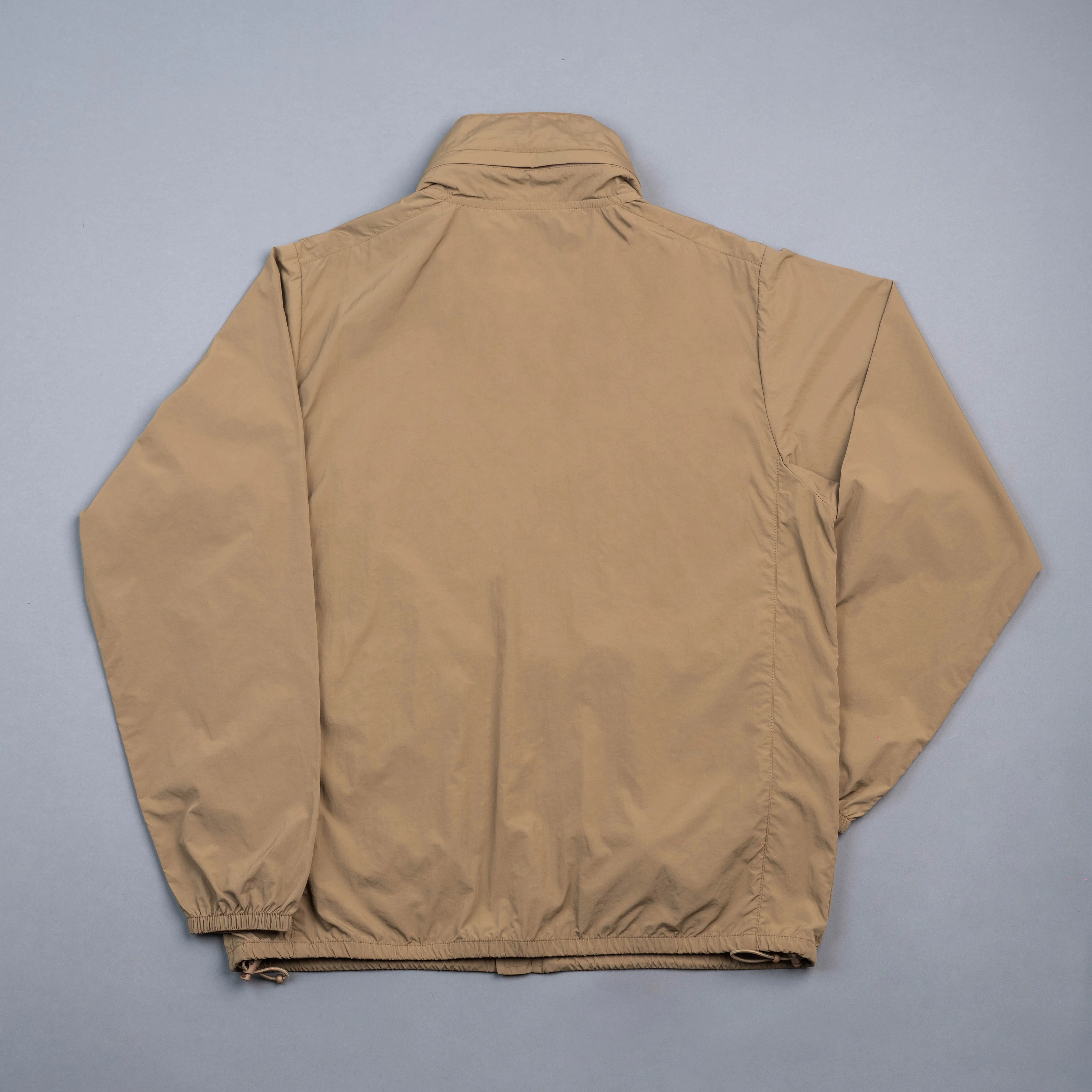 camel active Men Regular Fit Packable Lightweight Jacket in Khaki Performance Nylon 600-X26H0273 - Image 17