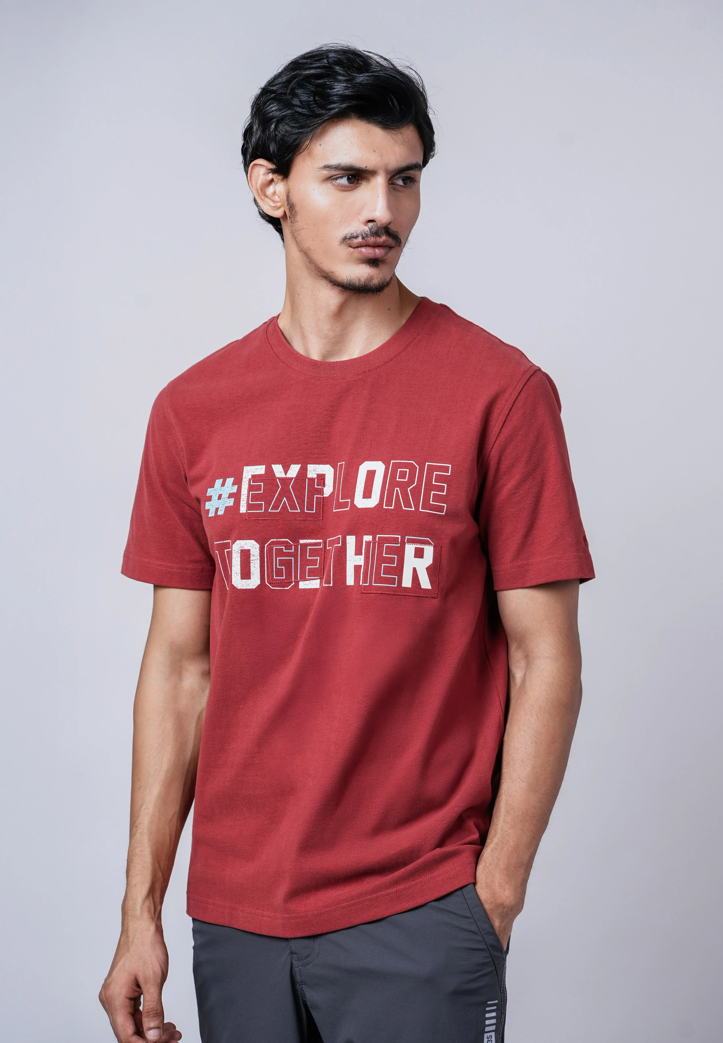 camel active Men T-Shirt - Regular Fit 100% Cotton Chili Pepper Graphic Print Tee 282-Z25H2916 - Image 3