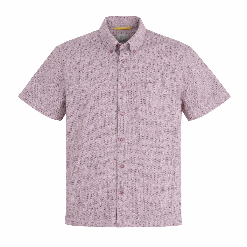 camel active Men's Breathable Comfort Regular Fit Classic Checkered Shirt Red 9-102X26DBY1888 - Image 6