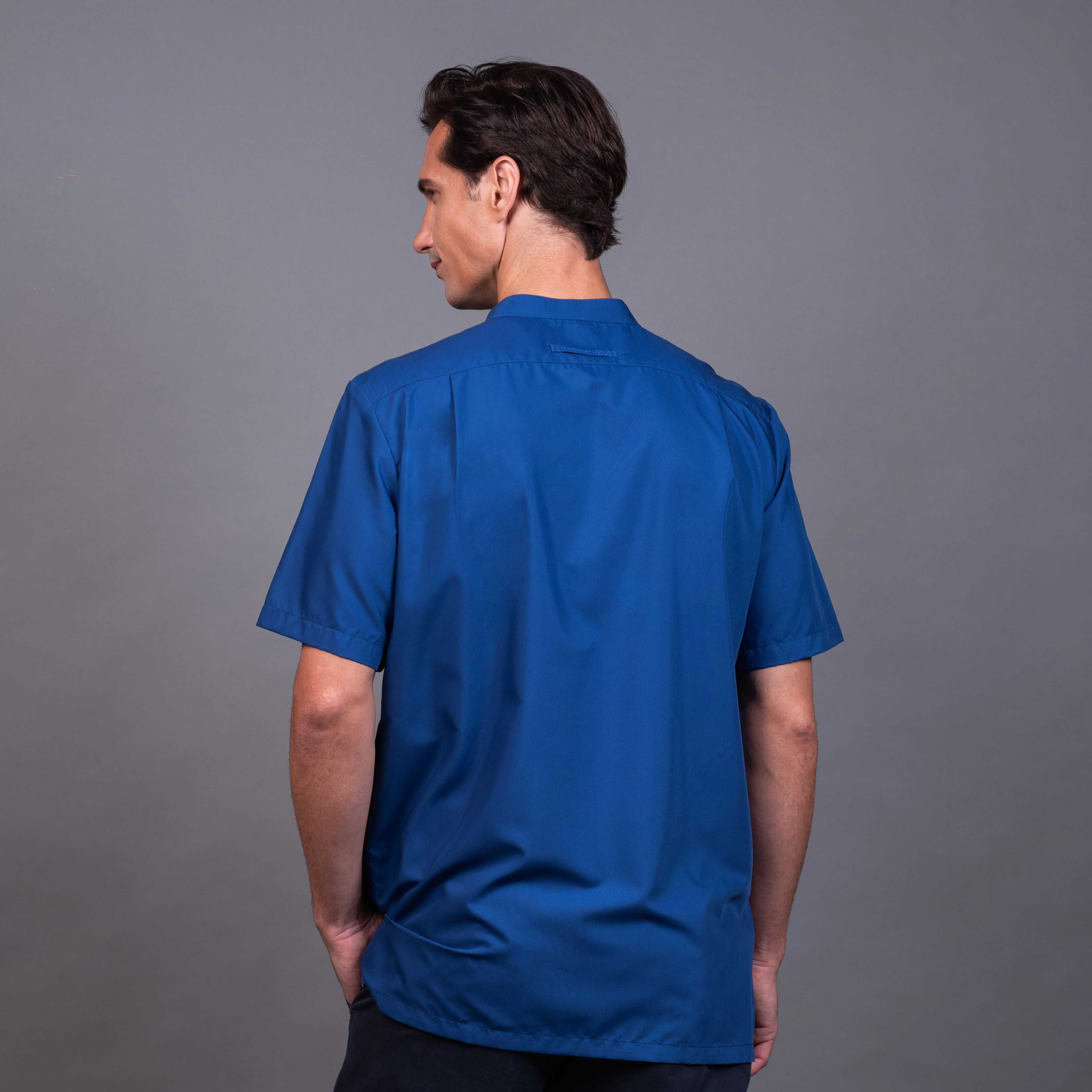camel active Men's Lightweight Comfy Regular Fit Short Sleeve Kurta Multicolour 9-102X26SLD1894 - Image 23