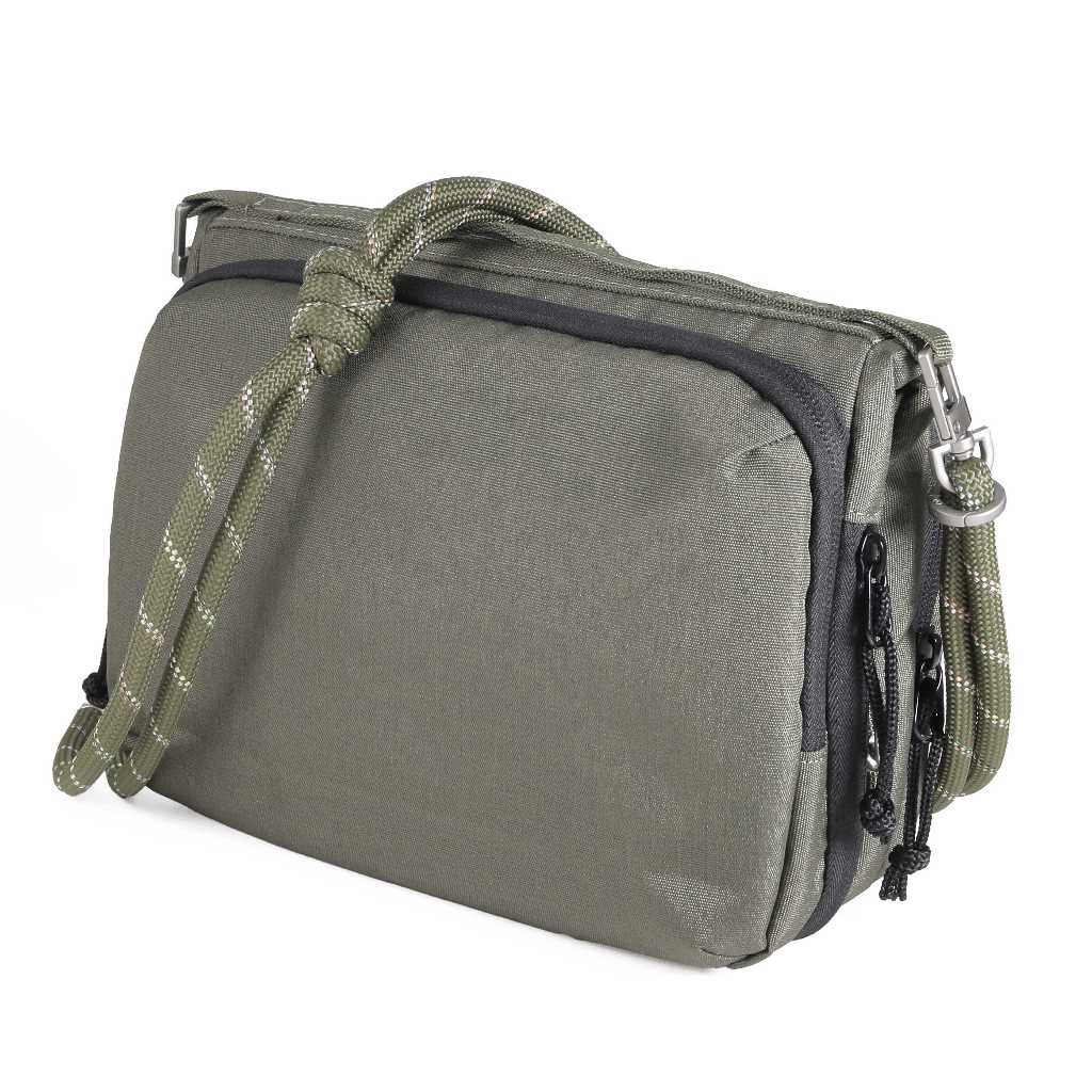 Travel Organizer Pouch Nylon Olive (OR6805NL6#OLV) - Image 3