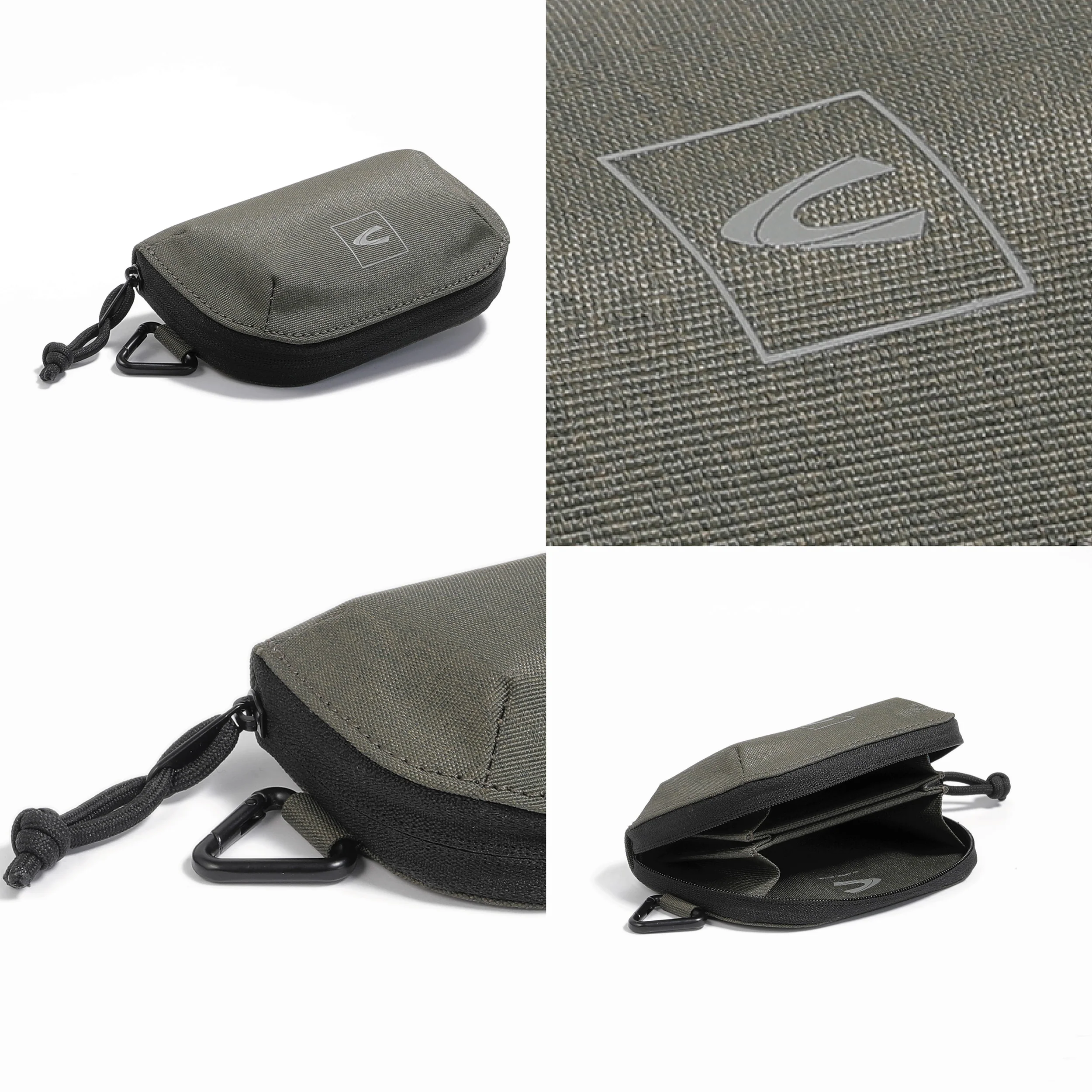 Zip Card Pouch Nylon Olive (CP6804NL6#OLV) - Image 6