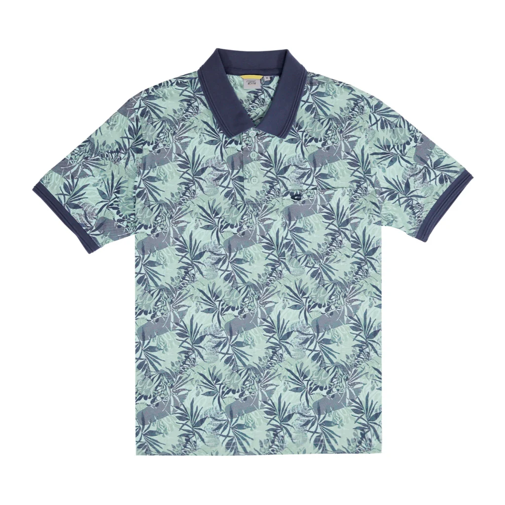 camel active Polo Shirt - Regular Fir 100% Cotton Navy Polo-T 9-280X26PRT1193 - Image 2