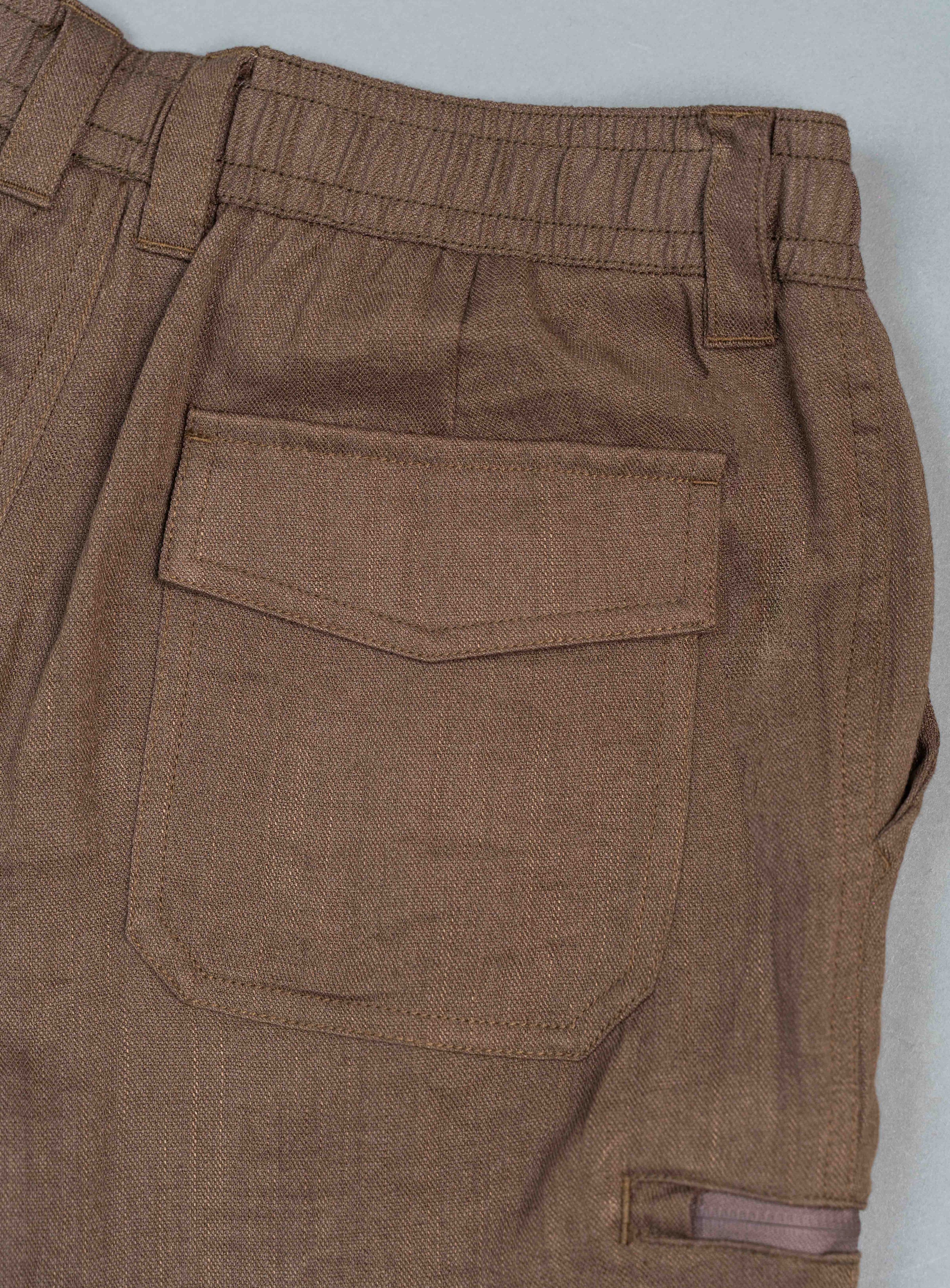 camel active Men's Regular Fit Cargo Short Pants - Olive 303-X26H0942 - Image 10