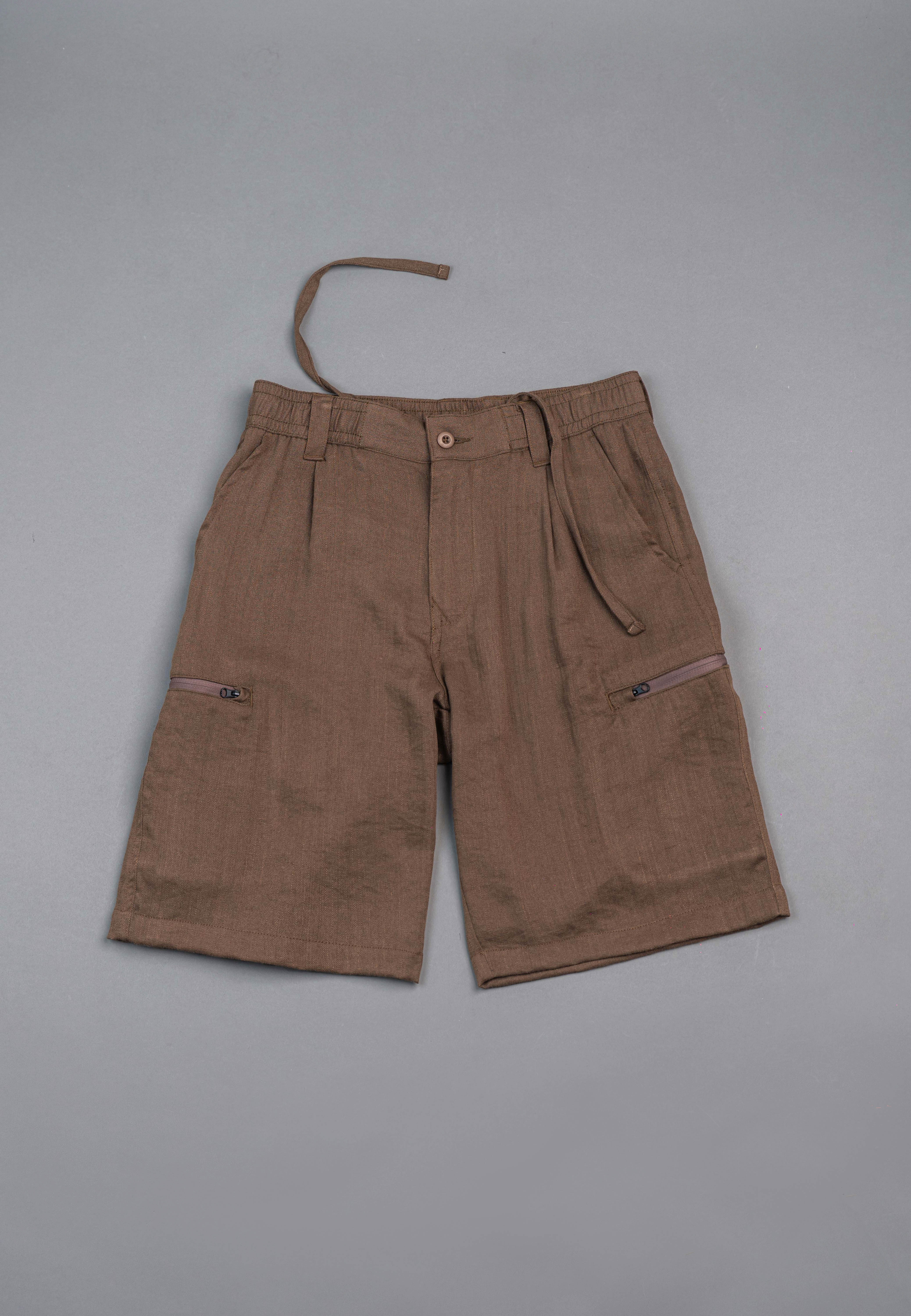 camel active Men's Regular Fit Cargo Short Pants - Olive 303-X26H0942 - Image 7
