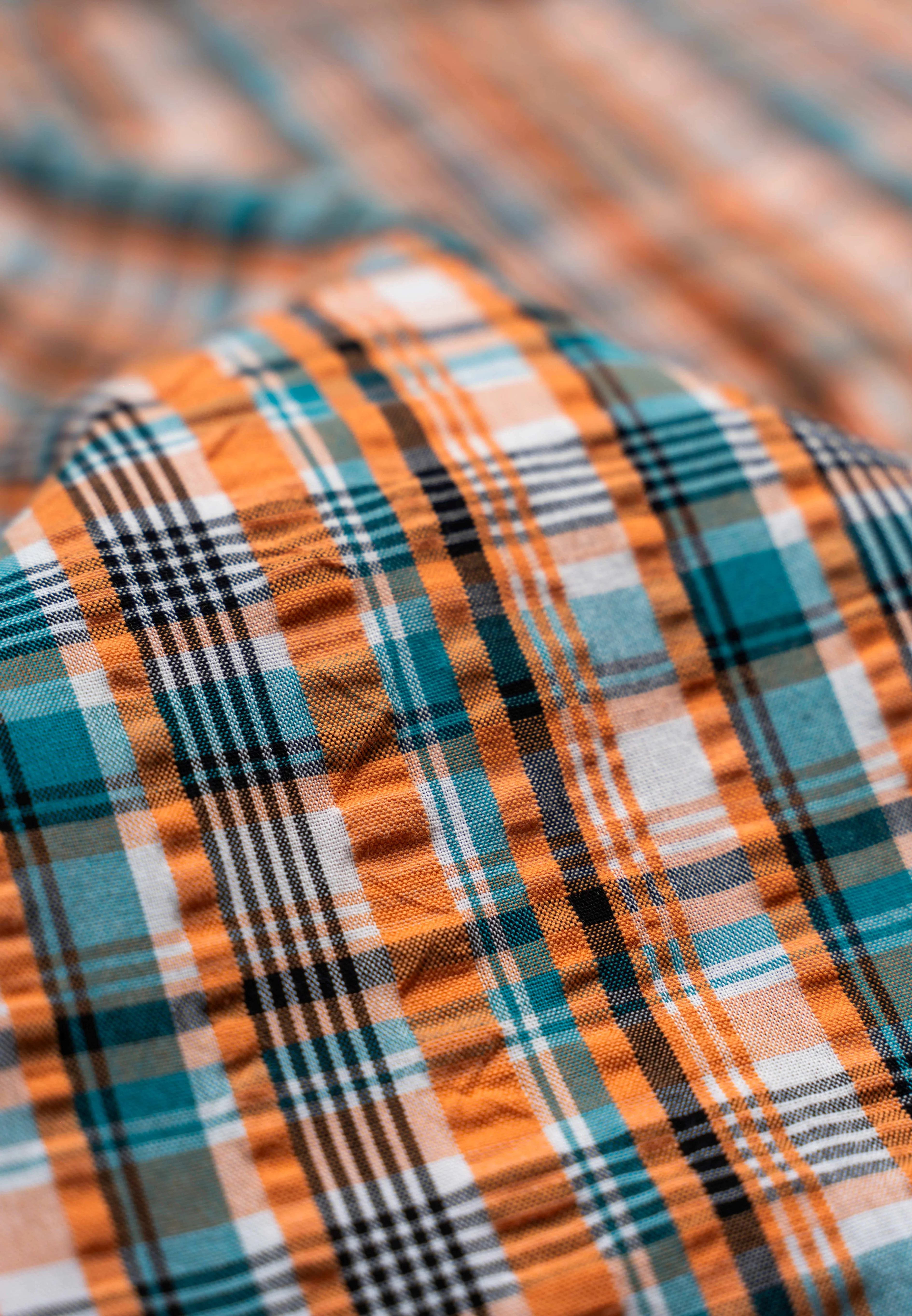 camel active Men's Regular Fit Checkered Shirt - Taupe 102-X26H1903 - Image 6