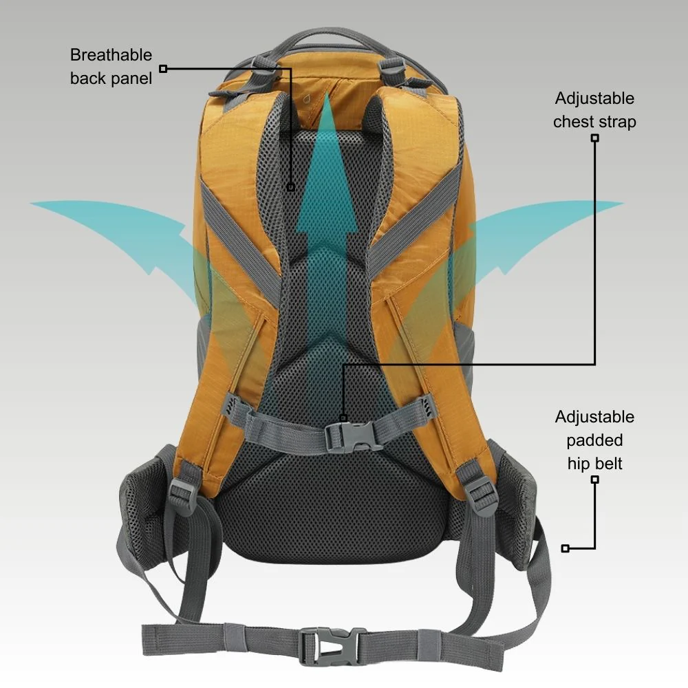 OUTDOOR HIKING TRAVEL BACKPACK  - 51250080 - Image 5