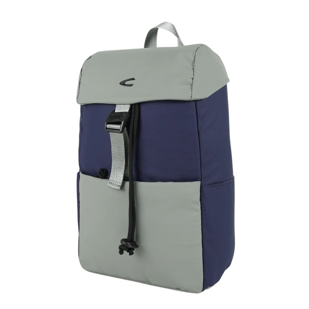 c by camel active Unisex Slim Laptop Backpack (51203480-Blue) - Image 3